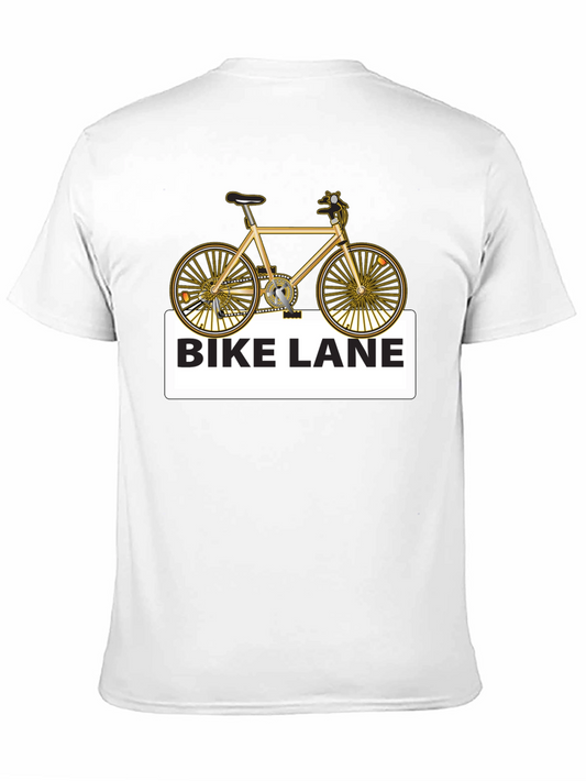 Bike Lane Graphic Tee - Stylish Cycling Shirt