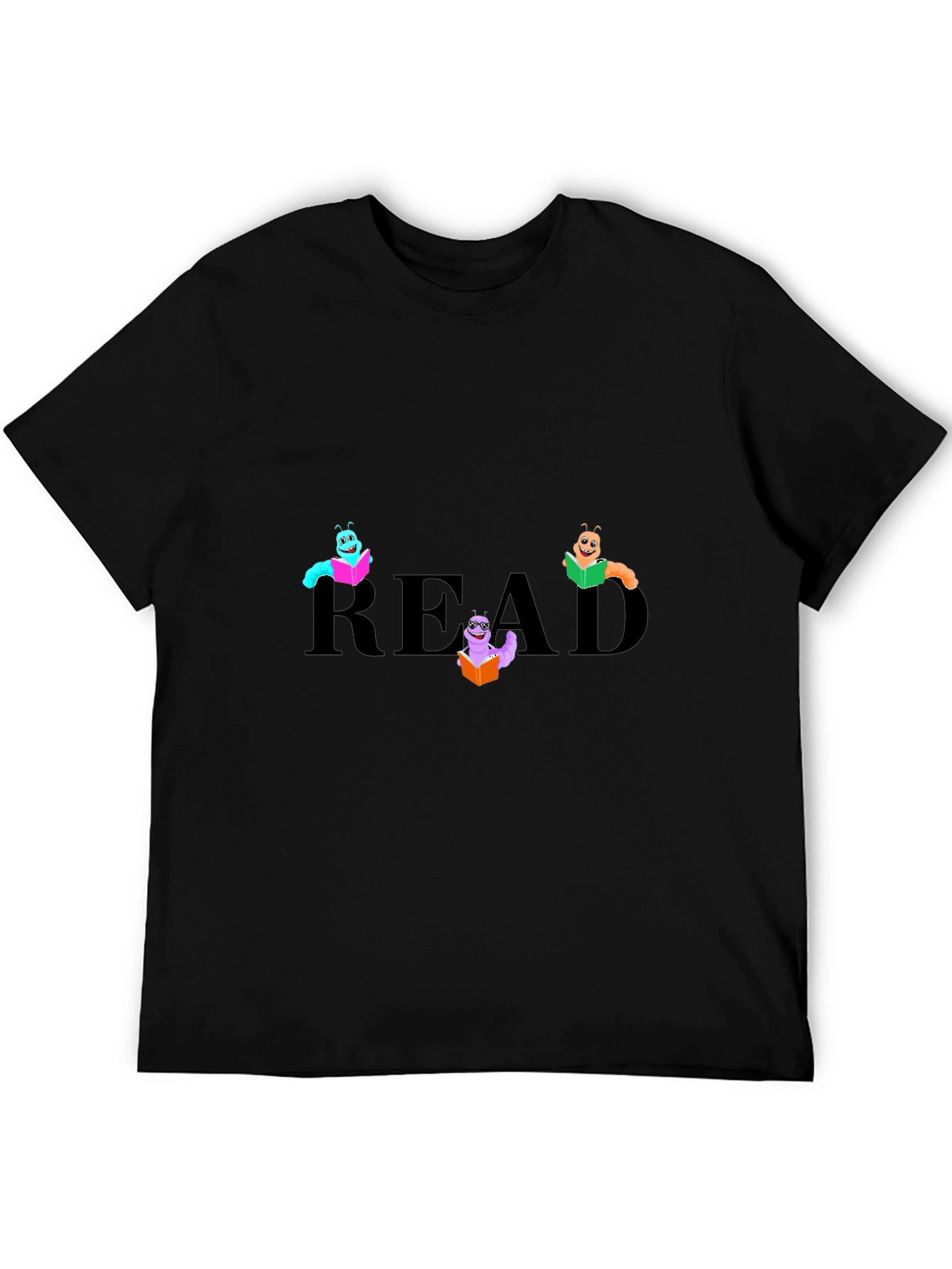 Readworm Tee - Bookworm Graphic T-Shirt
