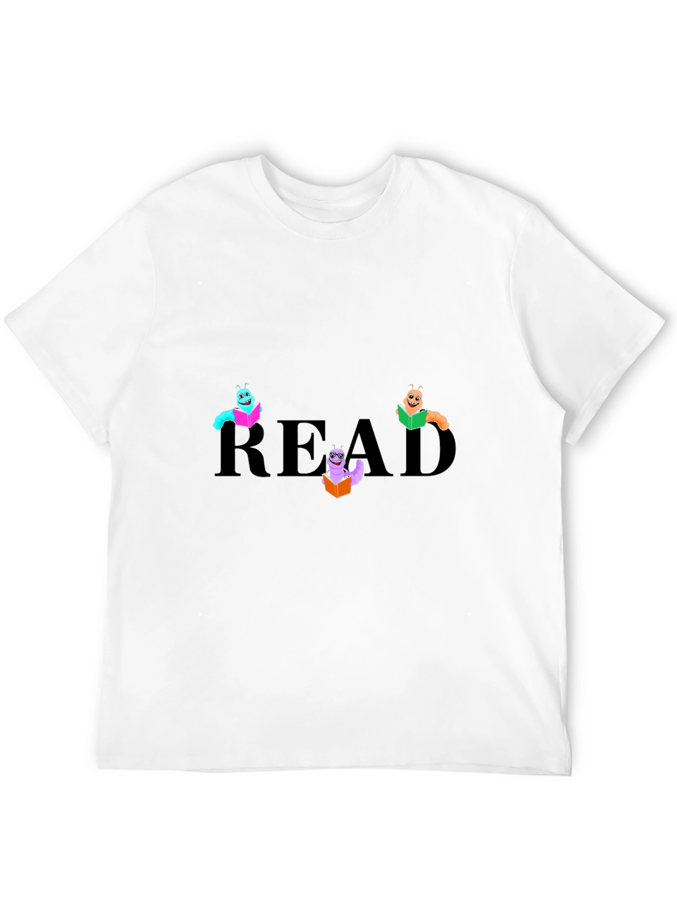 Readworm Tee - Bookworm Graphic T-Shirt