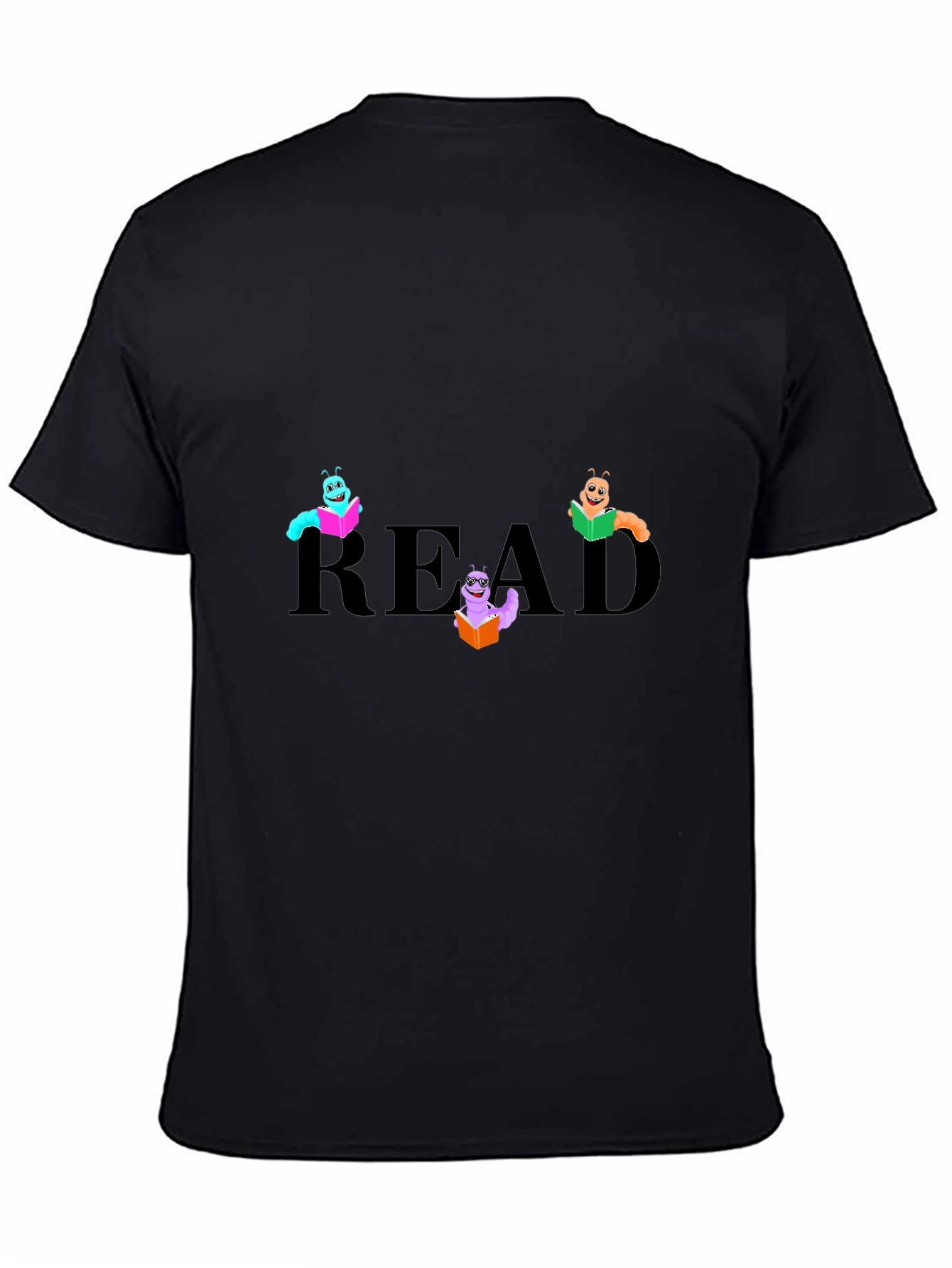 Readworm Tee - Bookworm Graphic T-Shirt