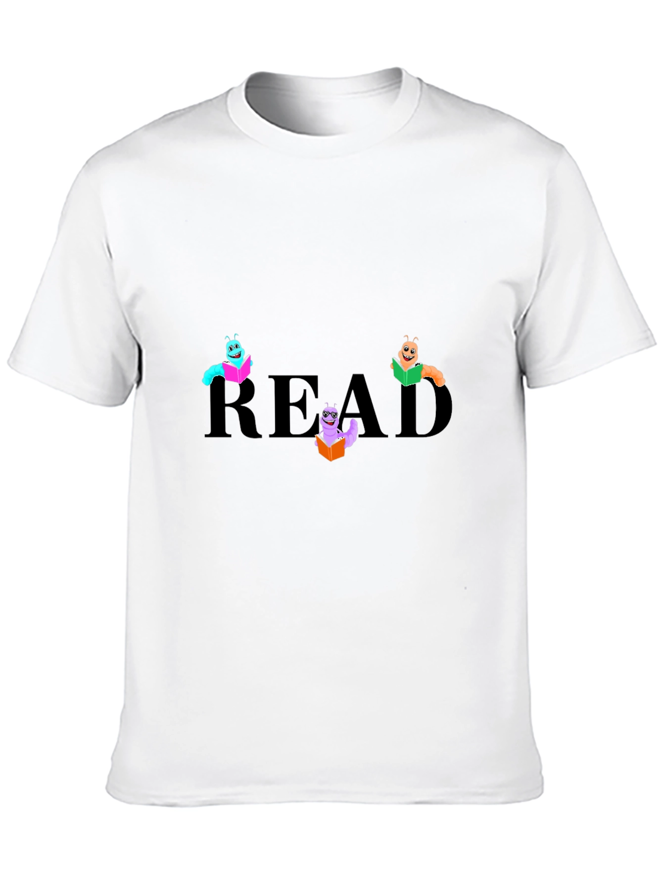 Readworm Tee - Bookworm Graphic T-Shirt