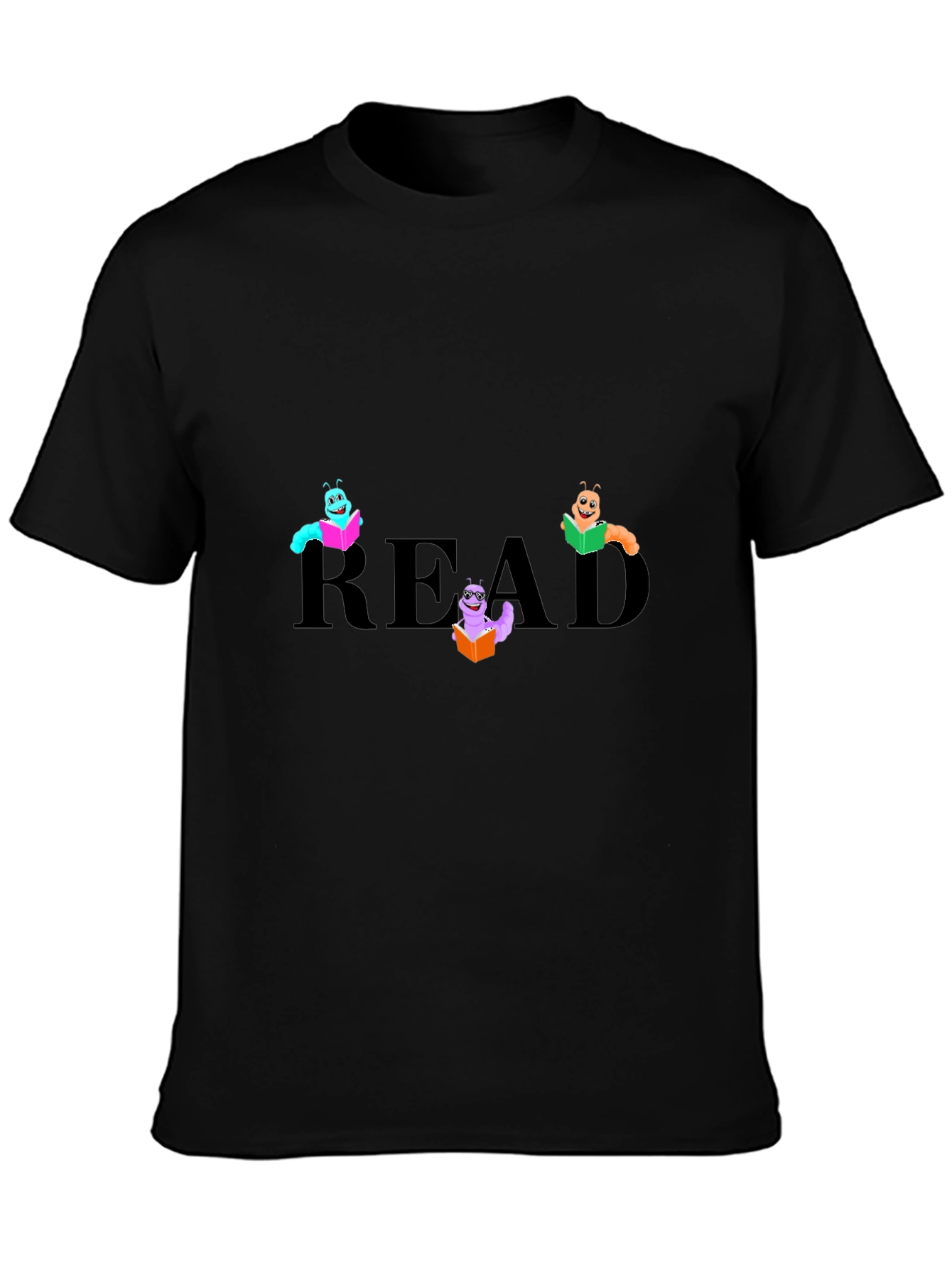 Readworm Tee - Bookworm Graphic T-Shirt