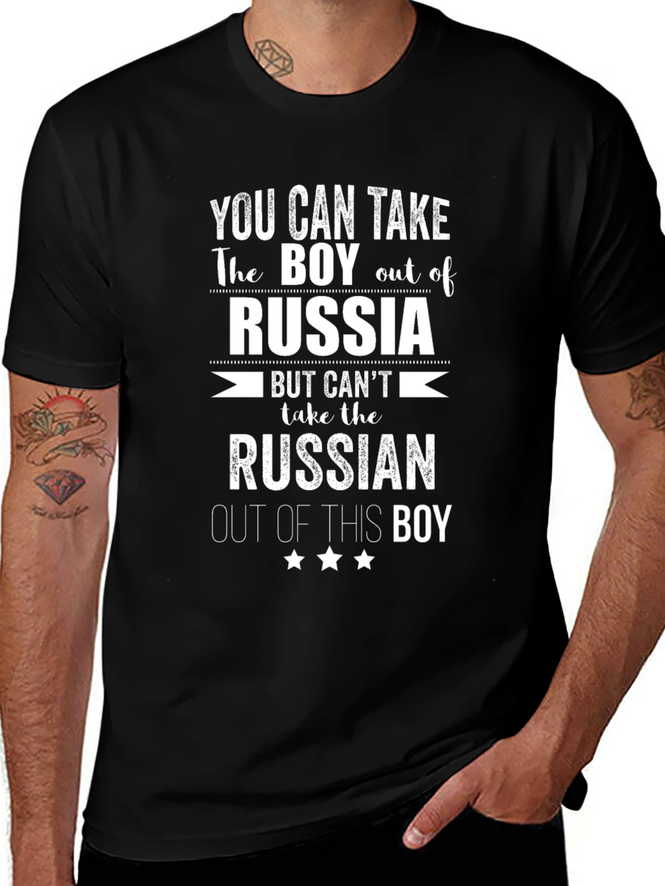 Russian Boy T-Shirt - Russia Pride Tee
