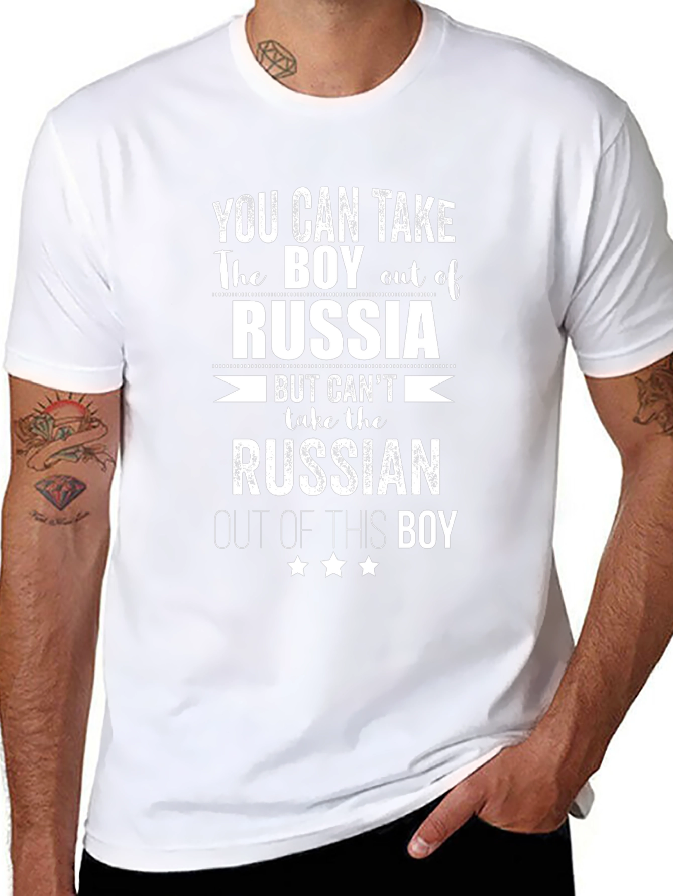 Russian Boy T-Shirt - Russia Pride Tee