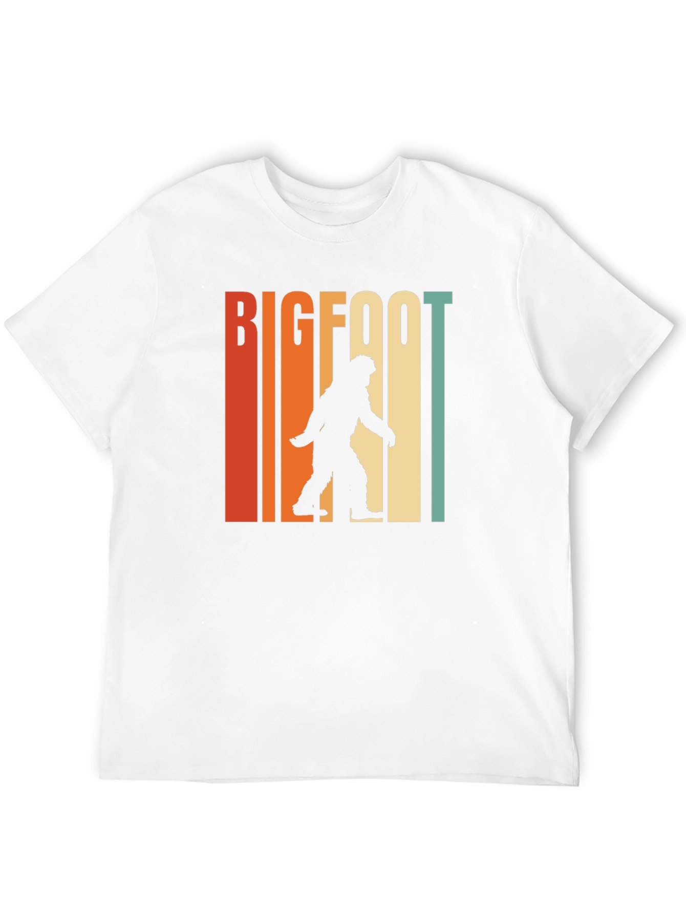 Bigfoot Retro Graphic Tee - Mens Black T-Shirt