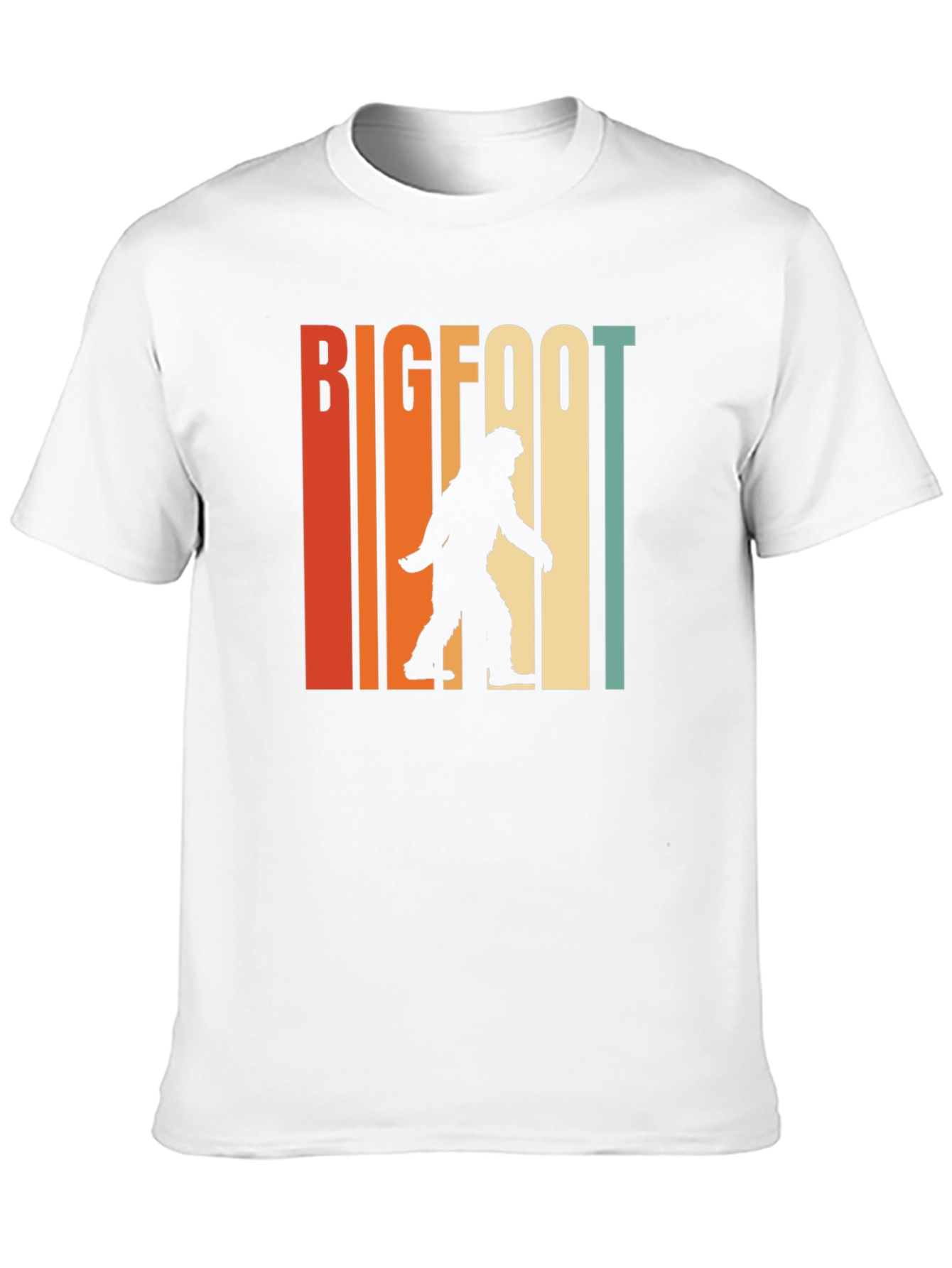 Bigfoot Retro Graphic Tee - Mens Black T-Shirt