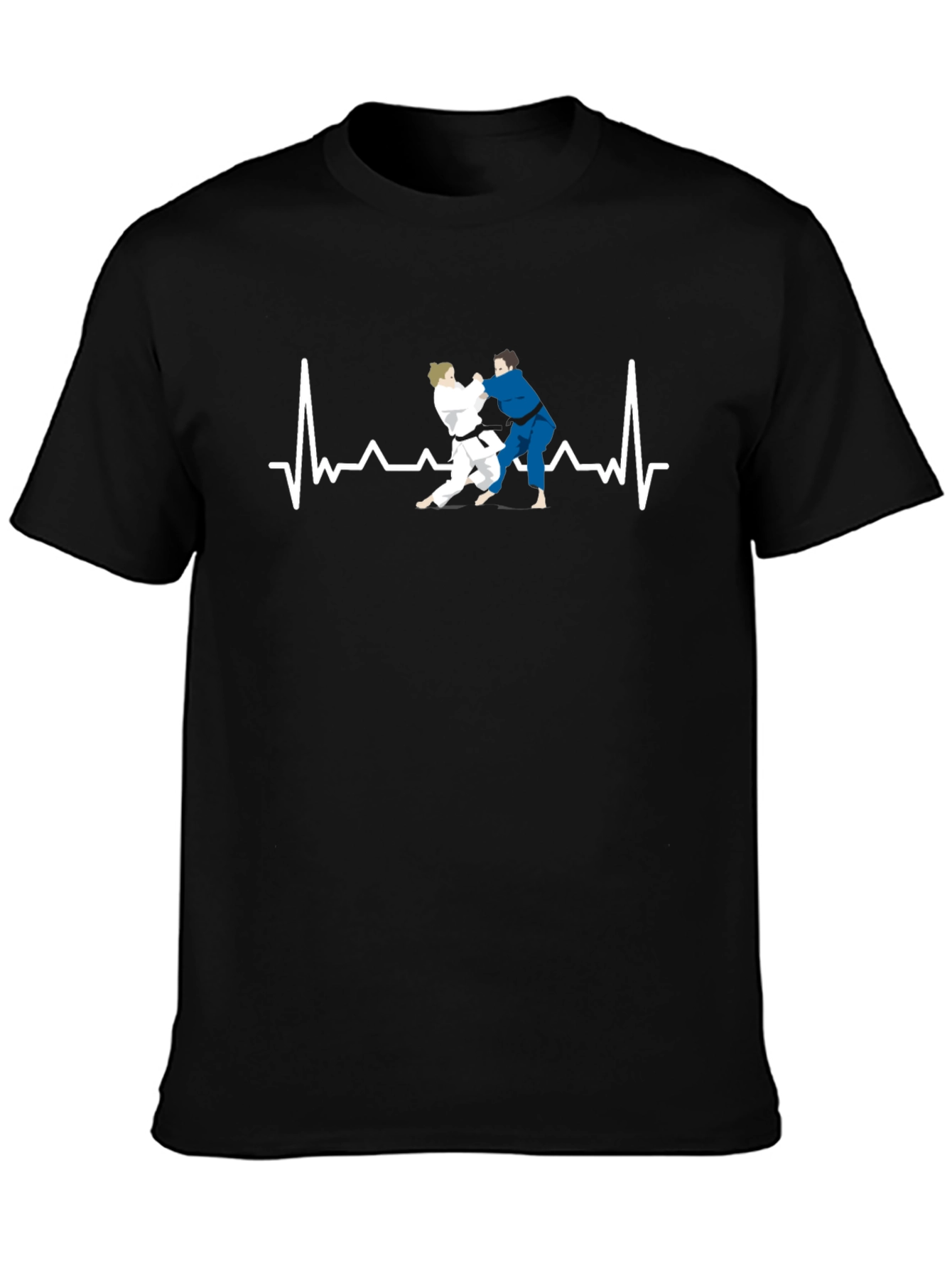 Judo Heartbeat T-Shirt - Martial Arts Graphic Tee