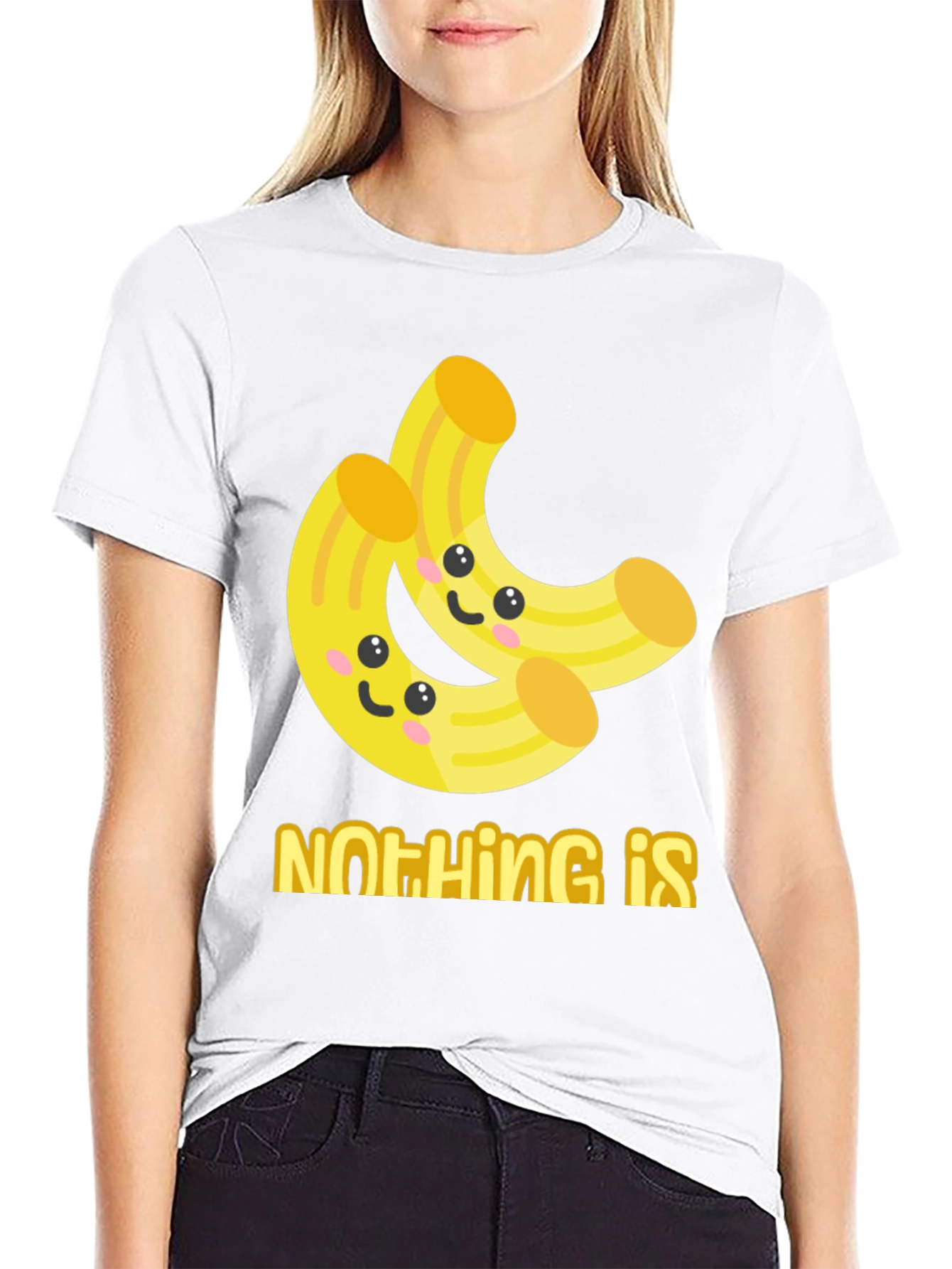 Funny Pasta T-Shirt - Nothing Is Impasta-ble