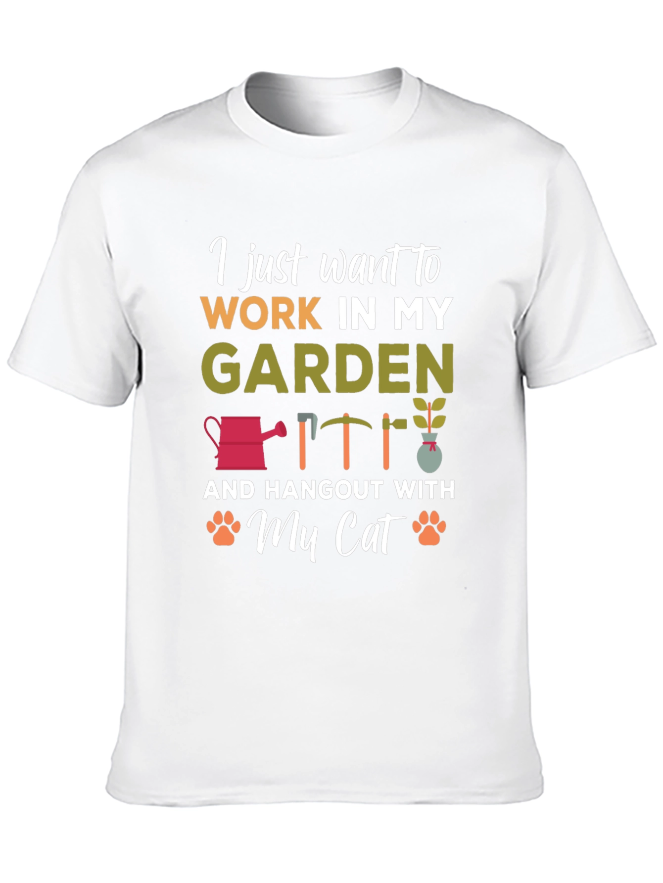 Garden & Cat Lover T-Shirt
