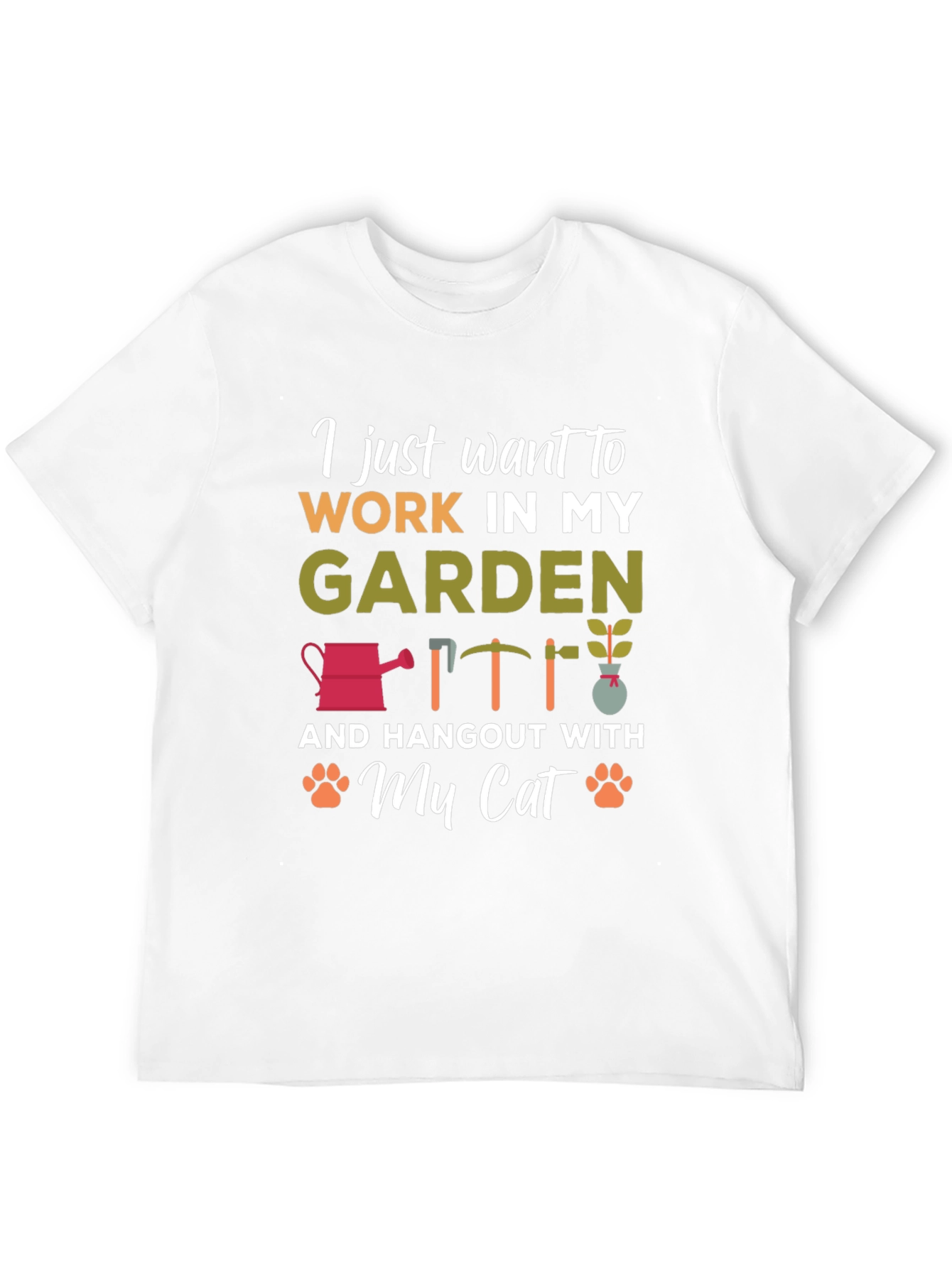Garden & Cat Lover T-Shirt