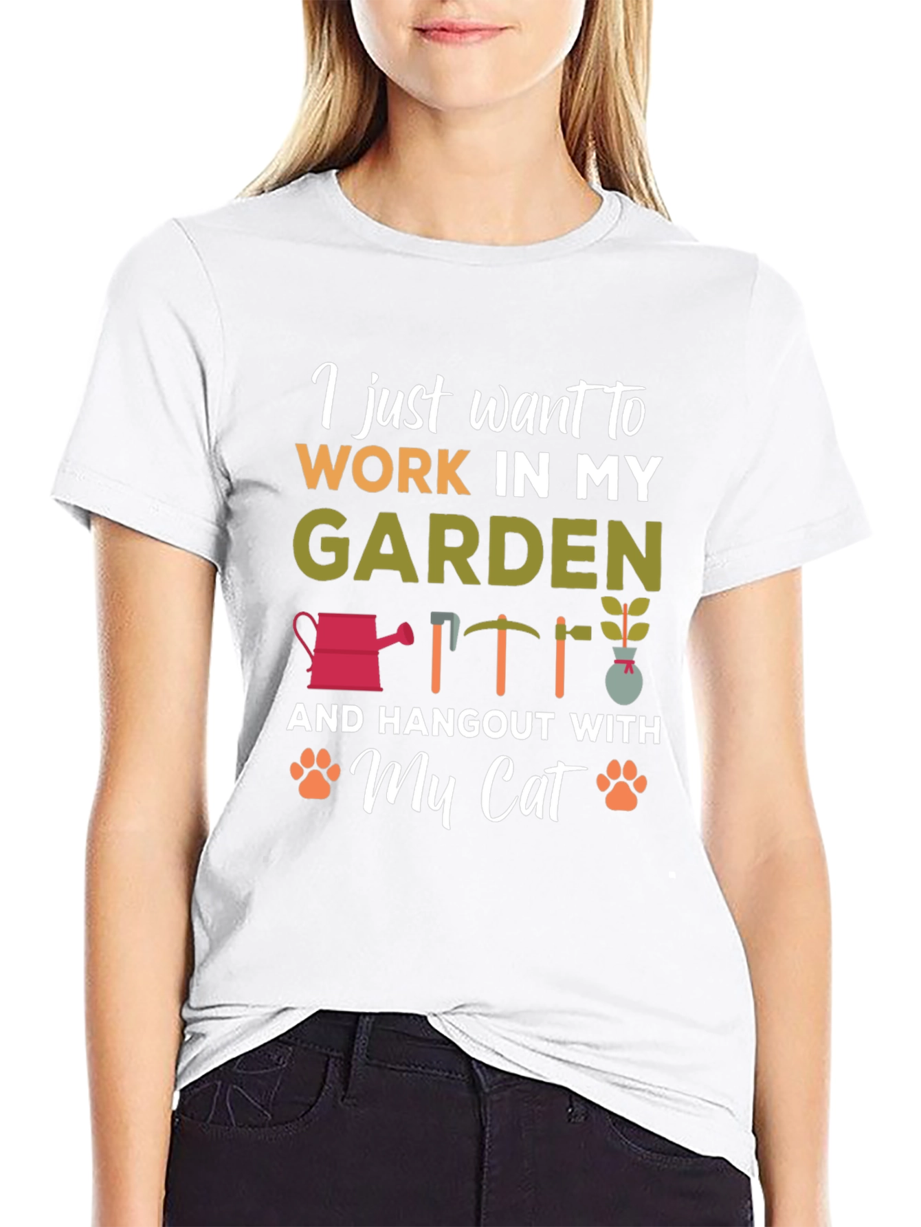 Garden & Cat Lover T-Shirt