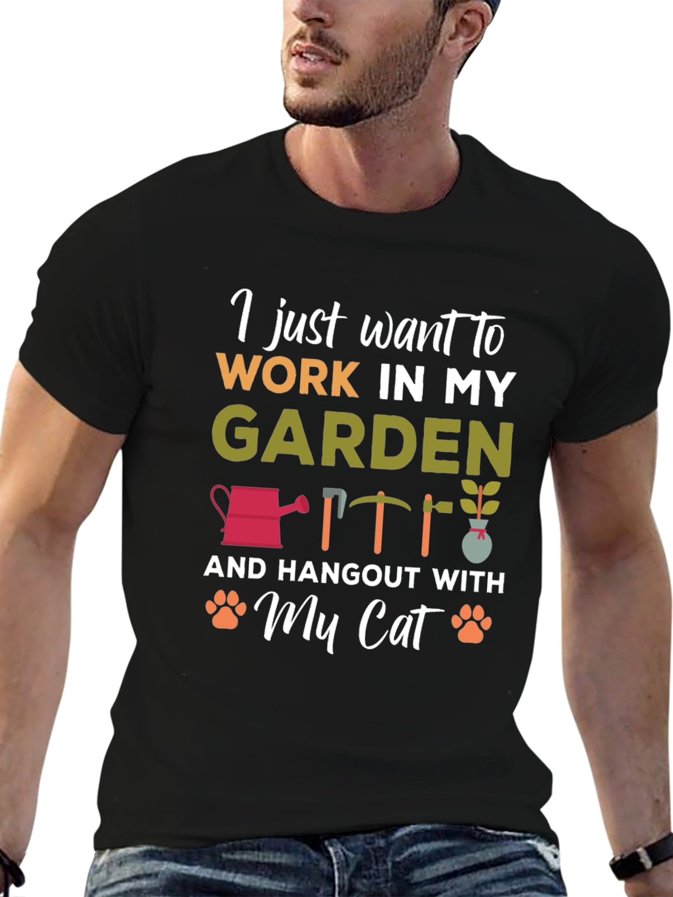 Garden & Cat Lover T-Shirt