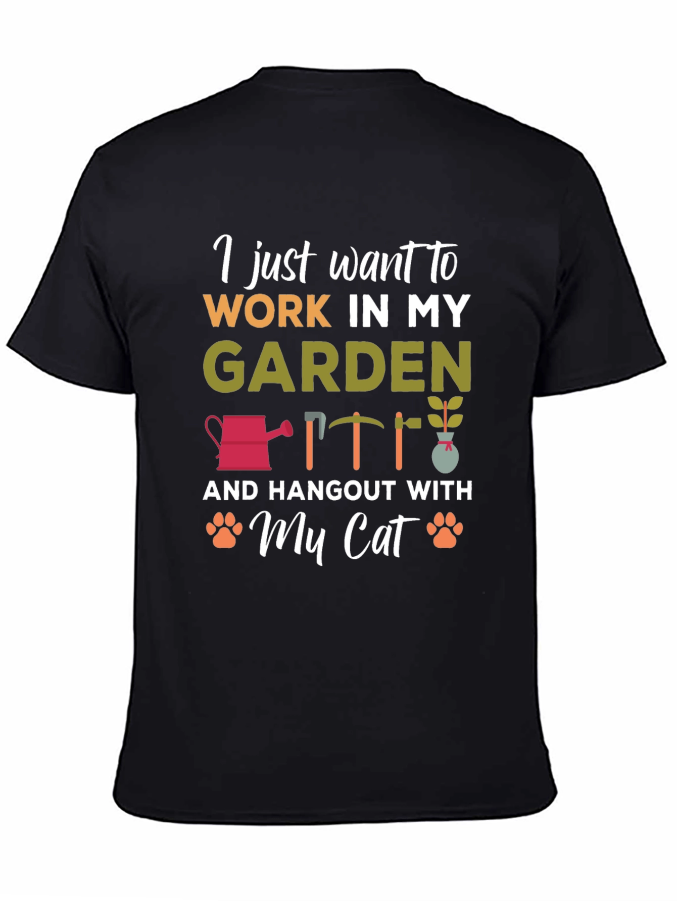 Garden & Cat Lover T-Shirt
