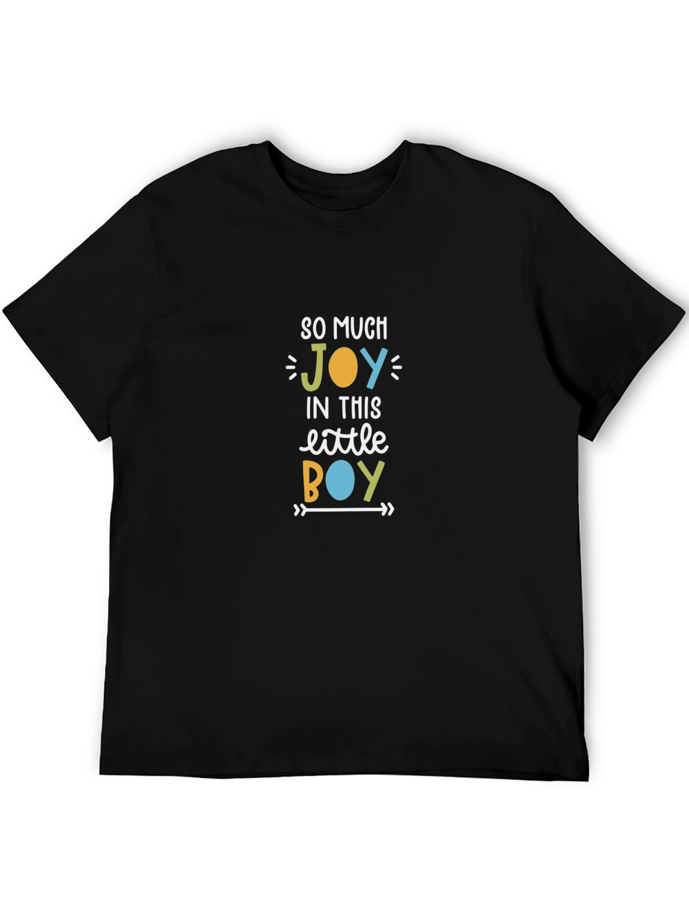 So Much Joy Little Boy Graphic T-Shirt