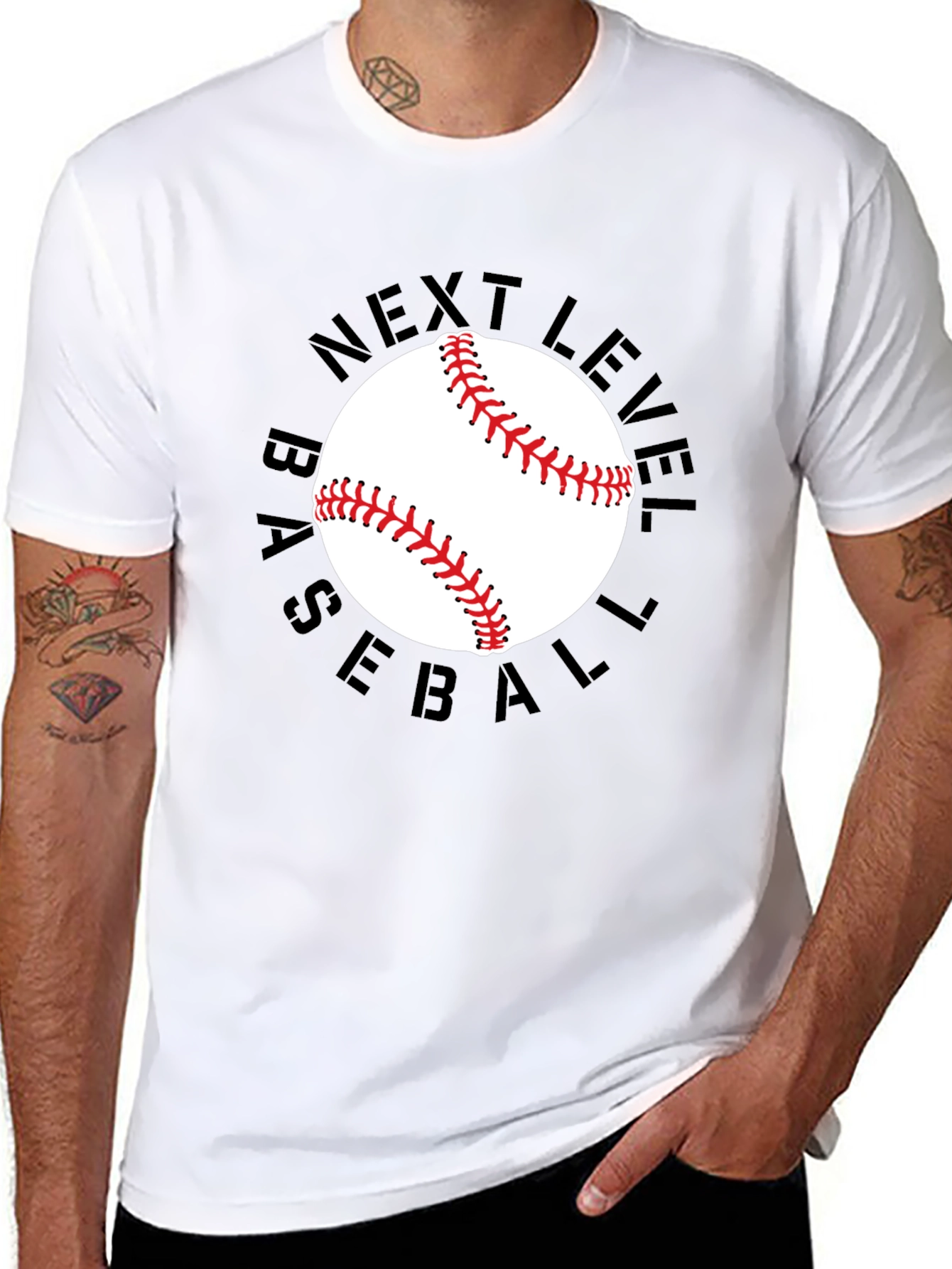 Next Level Baseball Graphic Tee