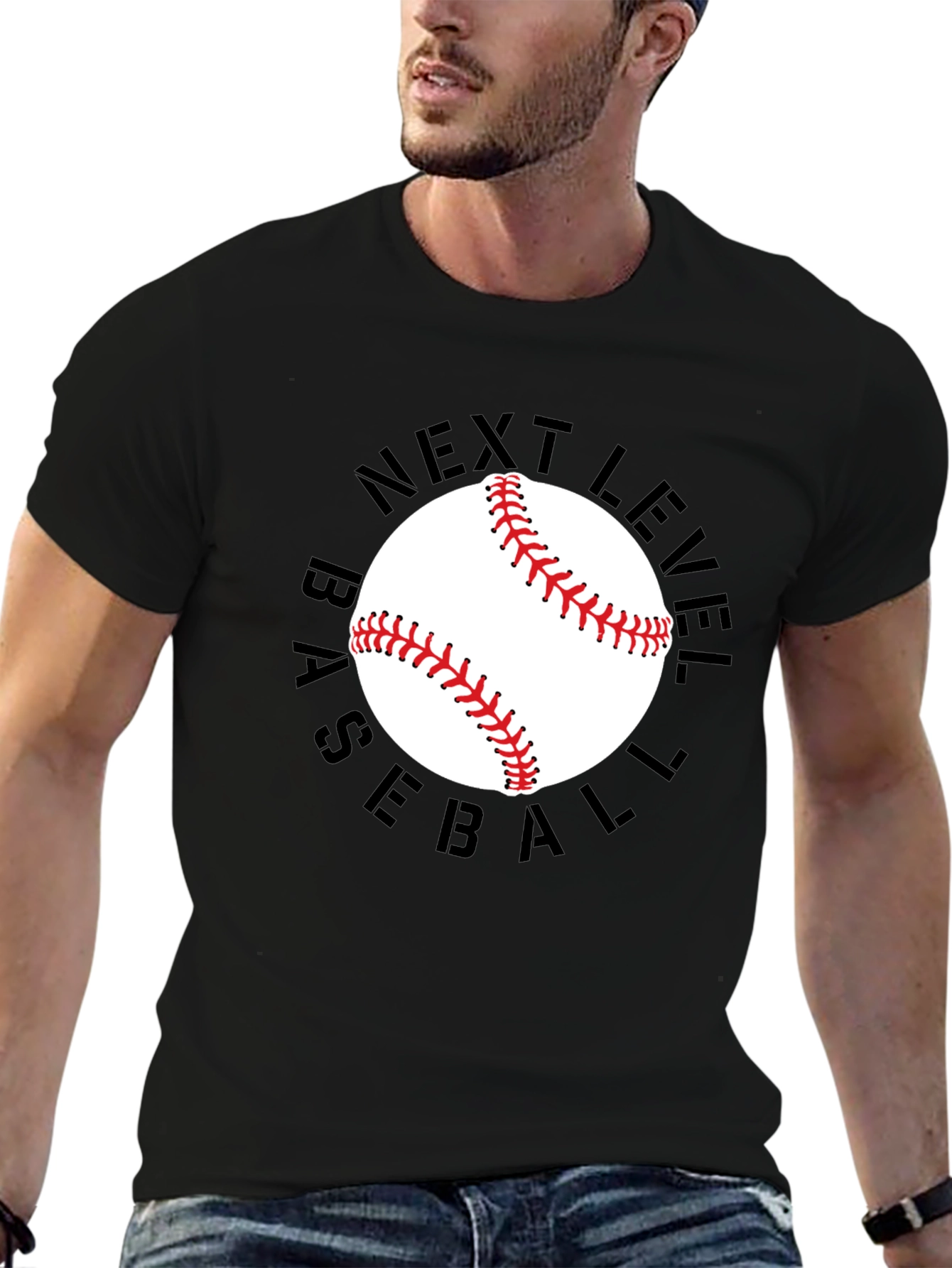 Next Level Baseball Graphic Tee