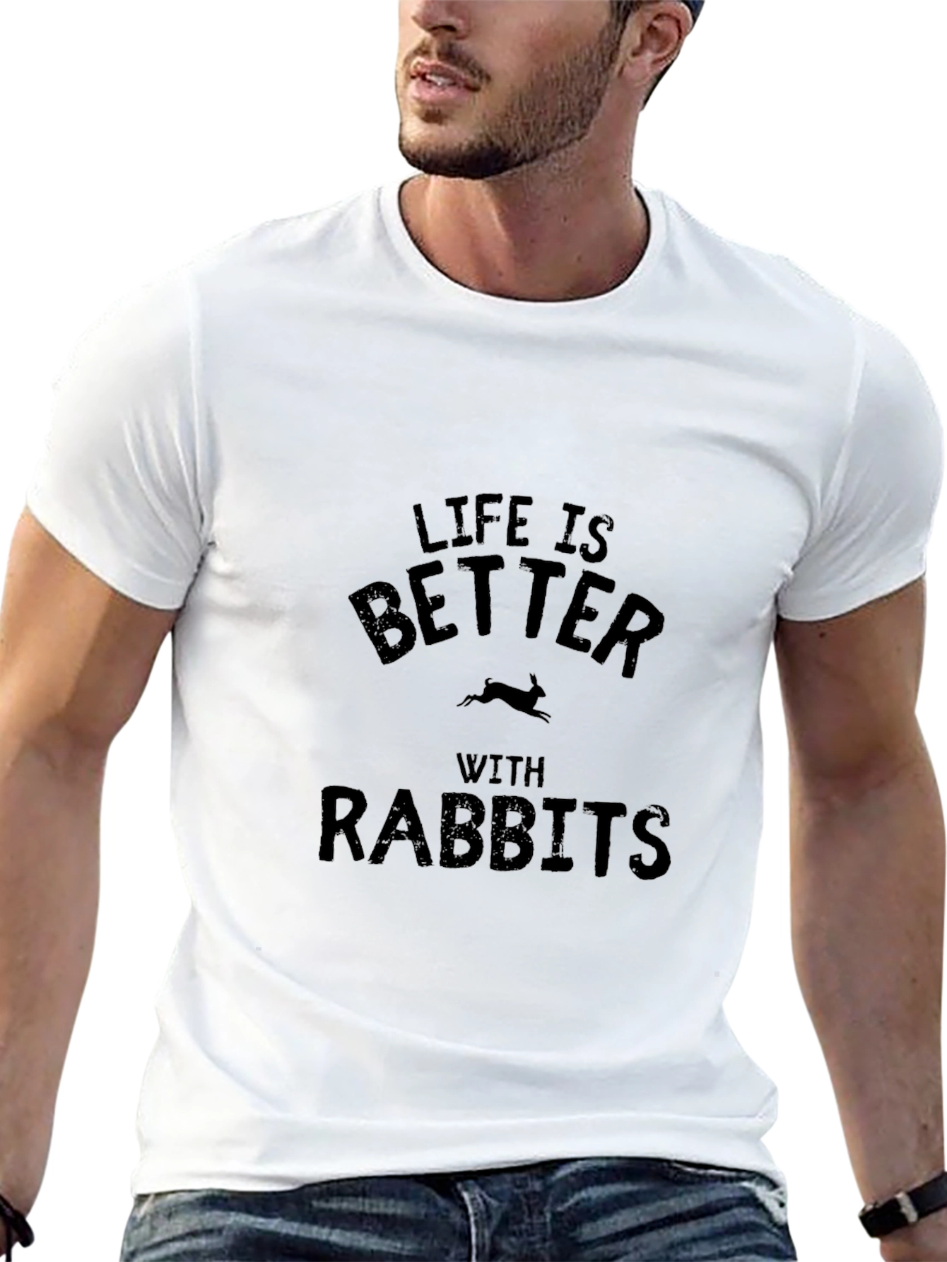 Life is Better with Rabbits T-Shirt