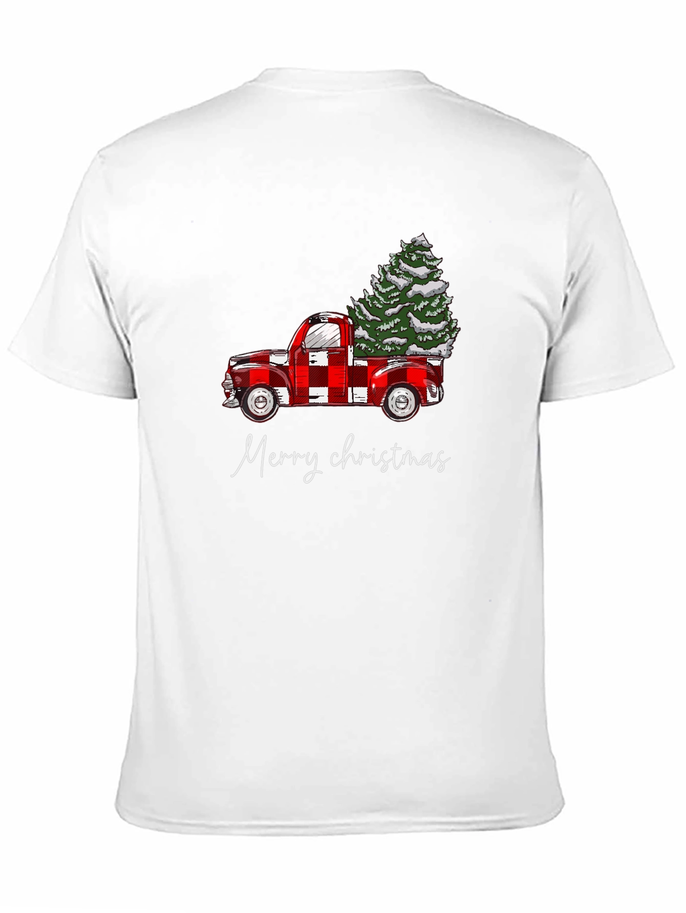 Merry Christmas Truck Graphic Tee
