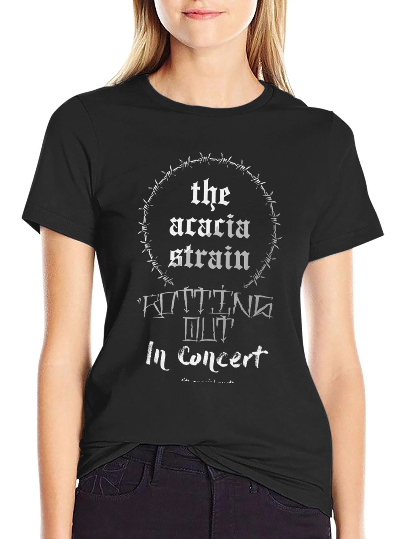 The Acacia Strain In Concert Black T-Shirt
