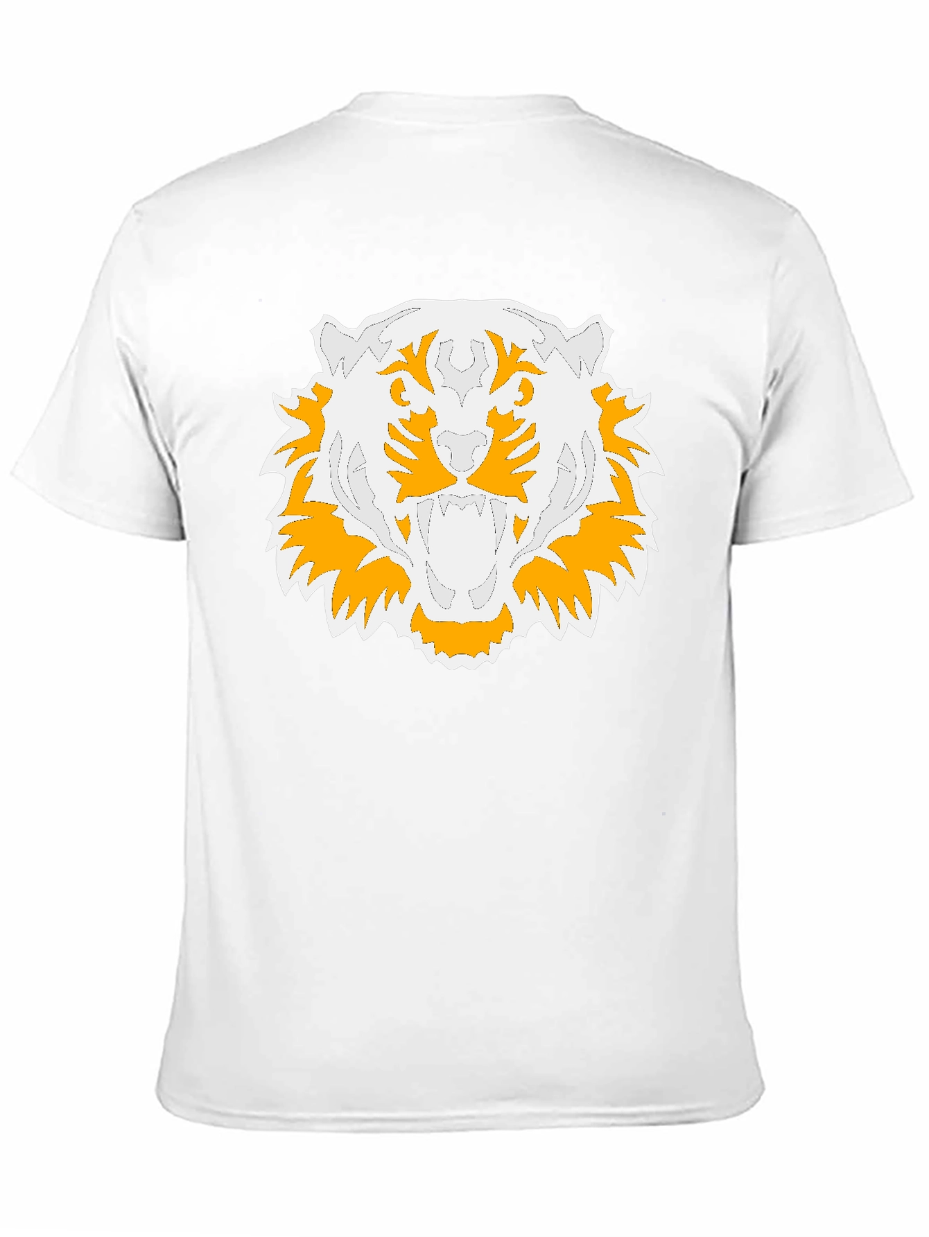 Tiger Graphic Print Black T-Shirt