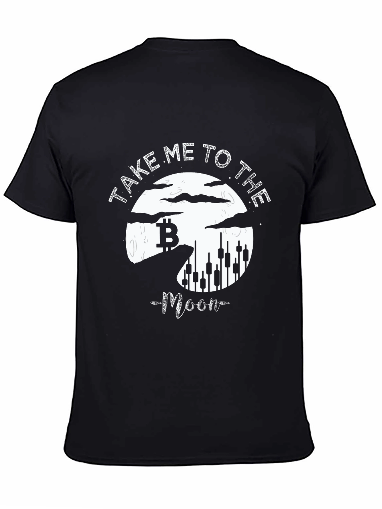 Bitcoin Moon T-Shirt - Crypto Trader Apparel