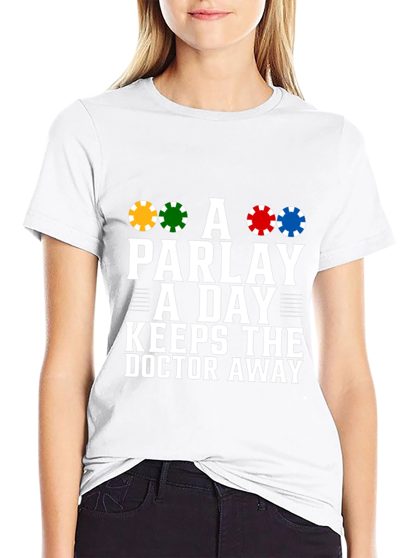 Parlay a Day Graphic Tee - Lucky Gambling T-Shirt