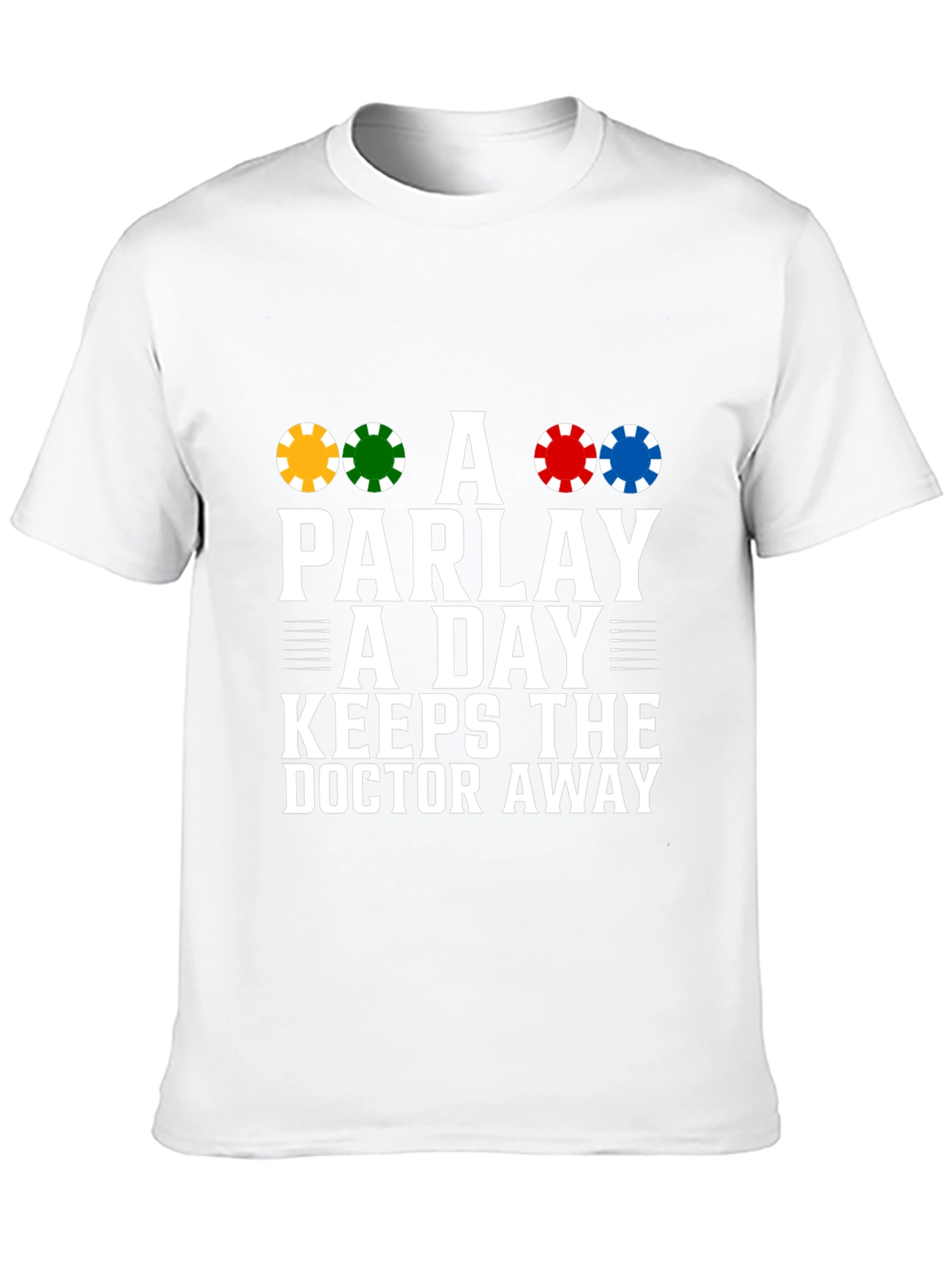 Parlay a Day Graphic Tee - Lucky Gambling T-Shirt