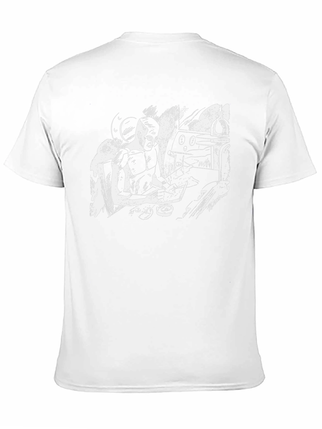 Unique Art Black T-Shirt