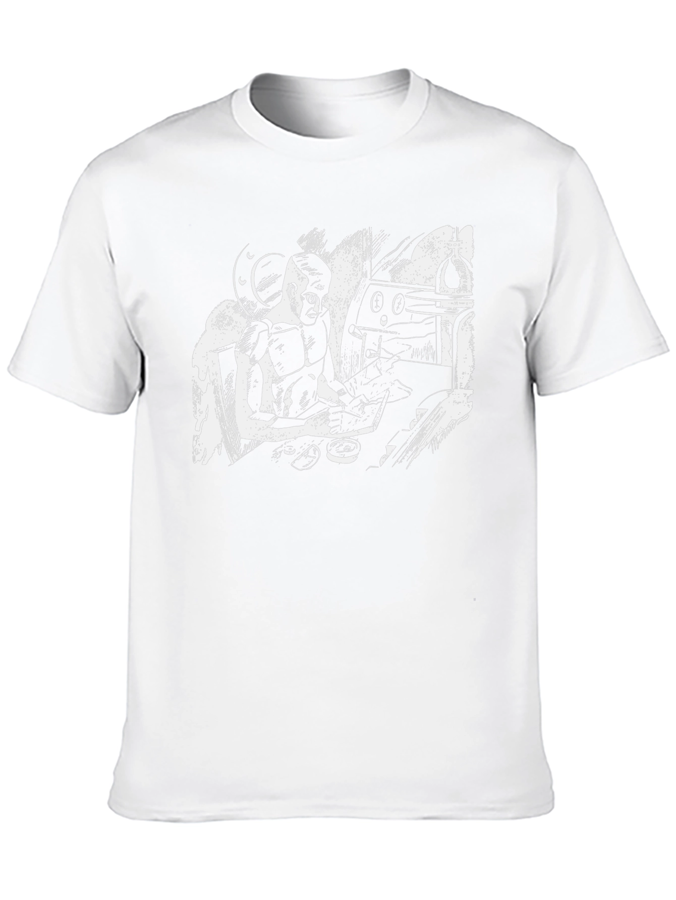 Unique Art Black T-Shirt