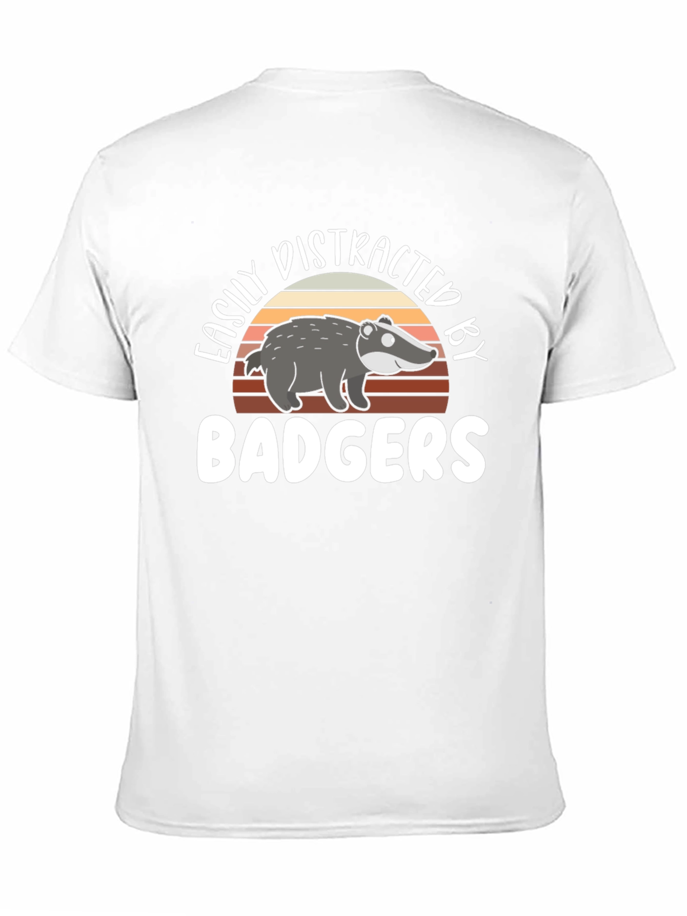 Easily Distracted By Badgers Graphic Tee
