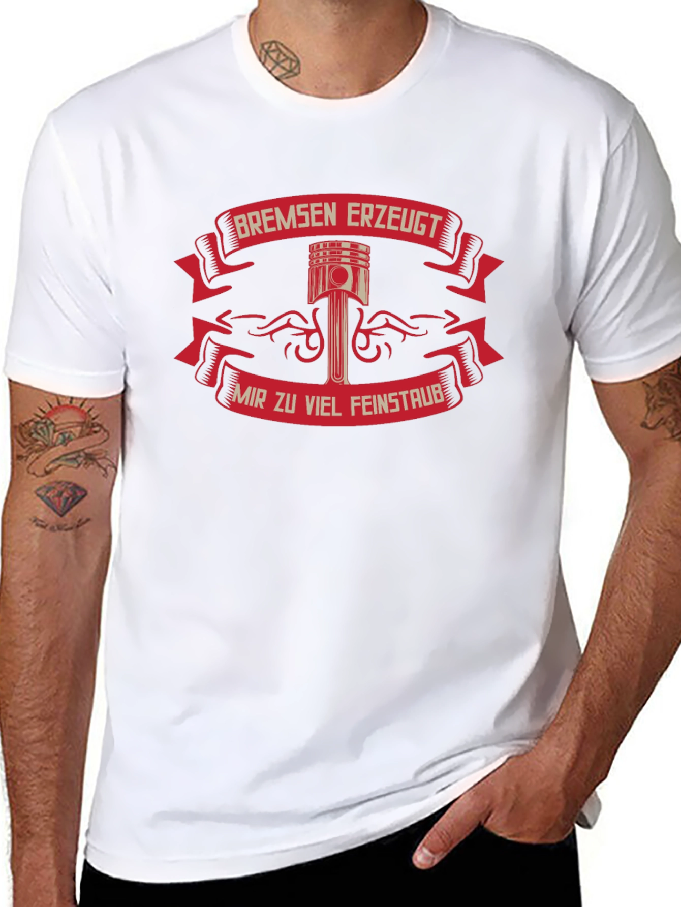 Bremsen Erzeugt Funny Car Enthusiast T-Shirt