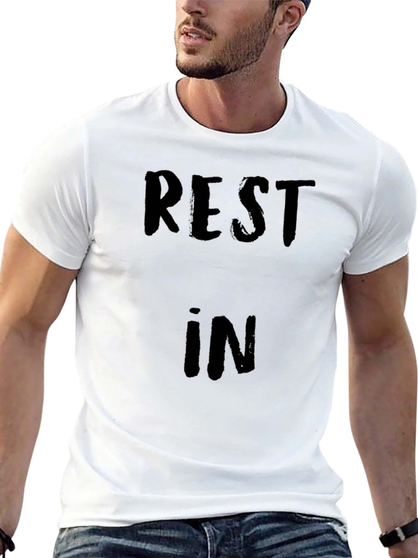 Rest In Peace T-Shirt Black Graphic Tee