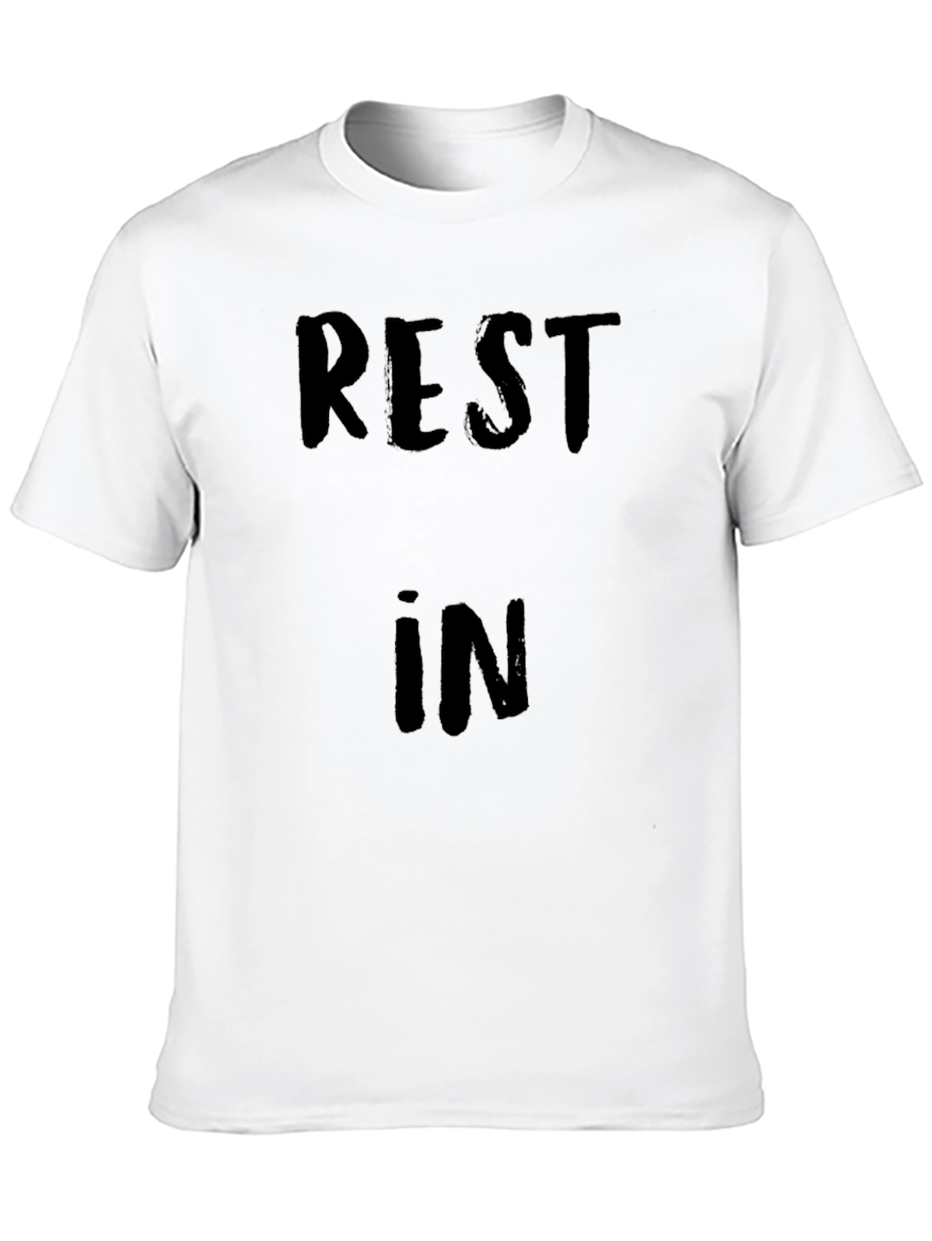 Rest In Peace T-Shirt Black Graphic Tee