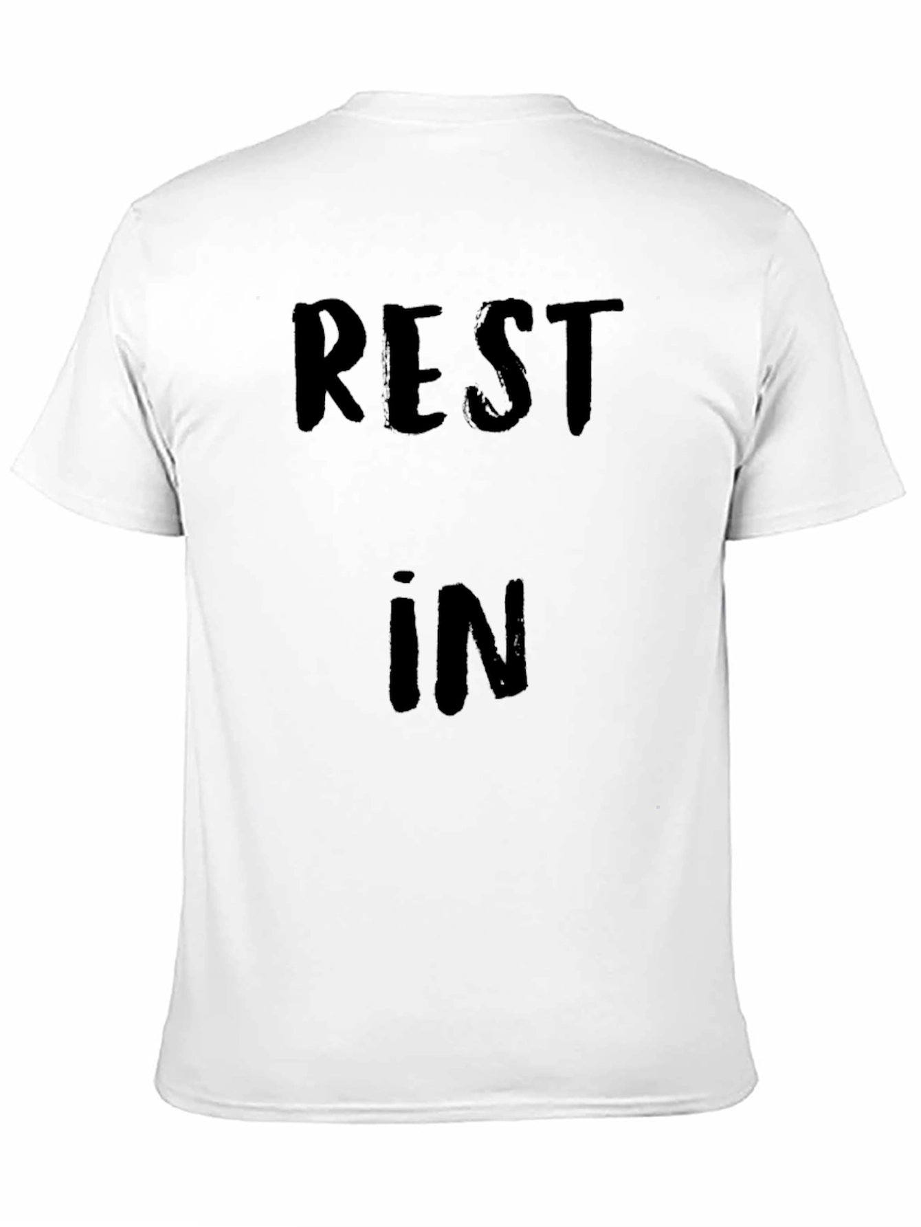Rest In Peace T-Shirt Black Graphic Tee