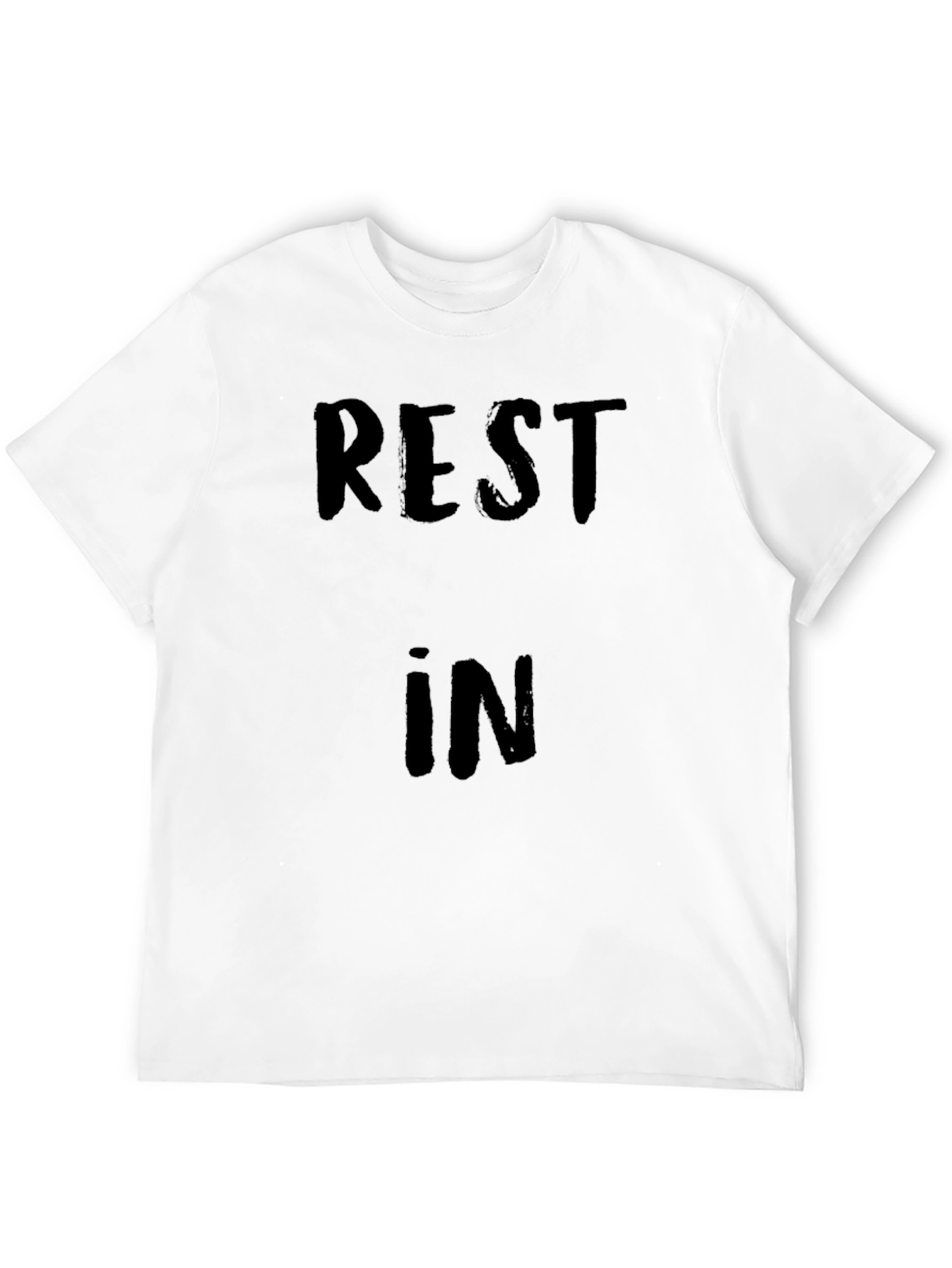 Rest In Peace T-Shirt Black Graphic Tee