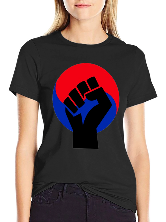 Black Power Fist Graphic Tee