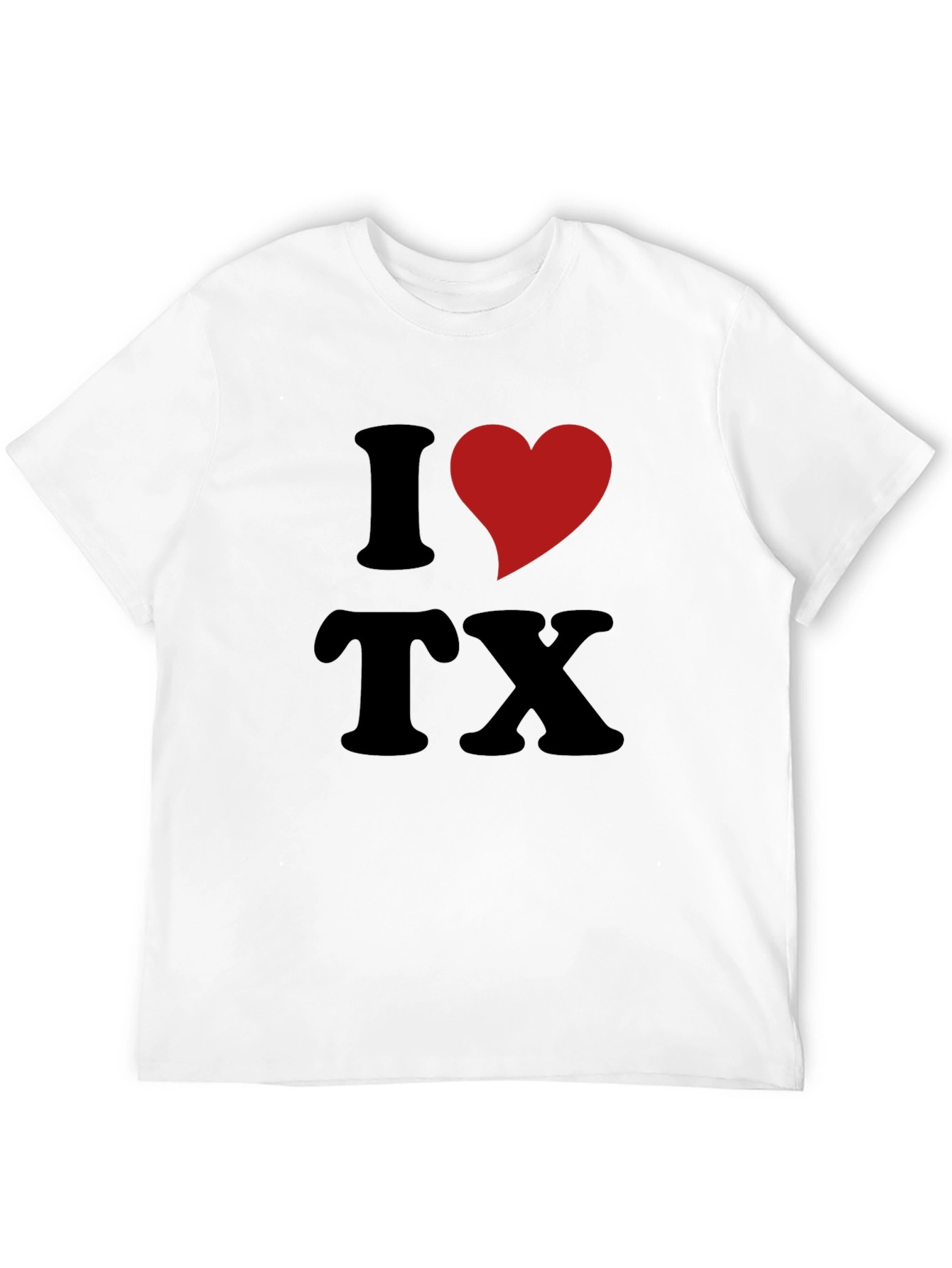 I Heart TX Graphic T-Shirt - Texas Pride!