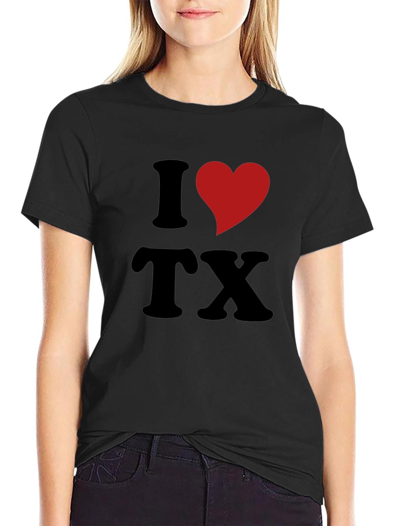I Heart TX Graphic T-Shirt - Texas Pride!
