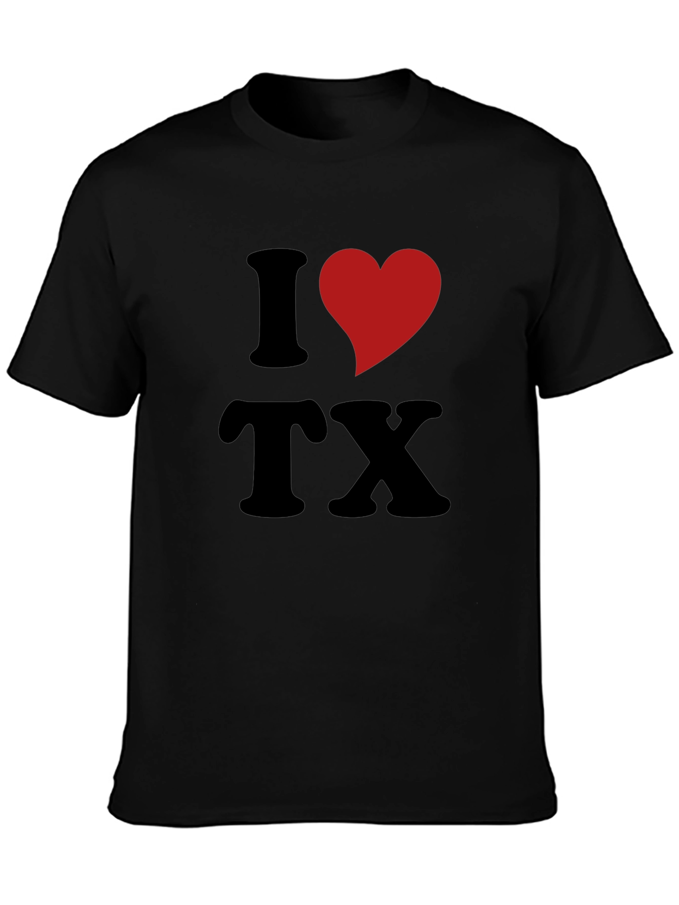 I Heart TX Graphic T-Shirt - Texas Pride!