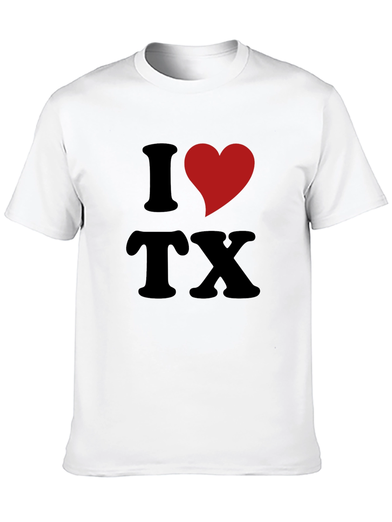 I Heart TX Graphic T-Shirt - Texas Pride!