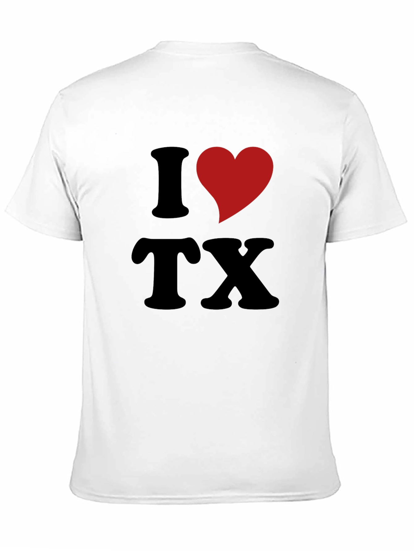 I Heart TX Graphic T-Shirt - Texas Pride!