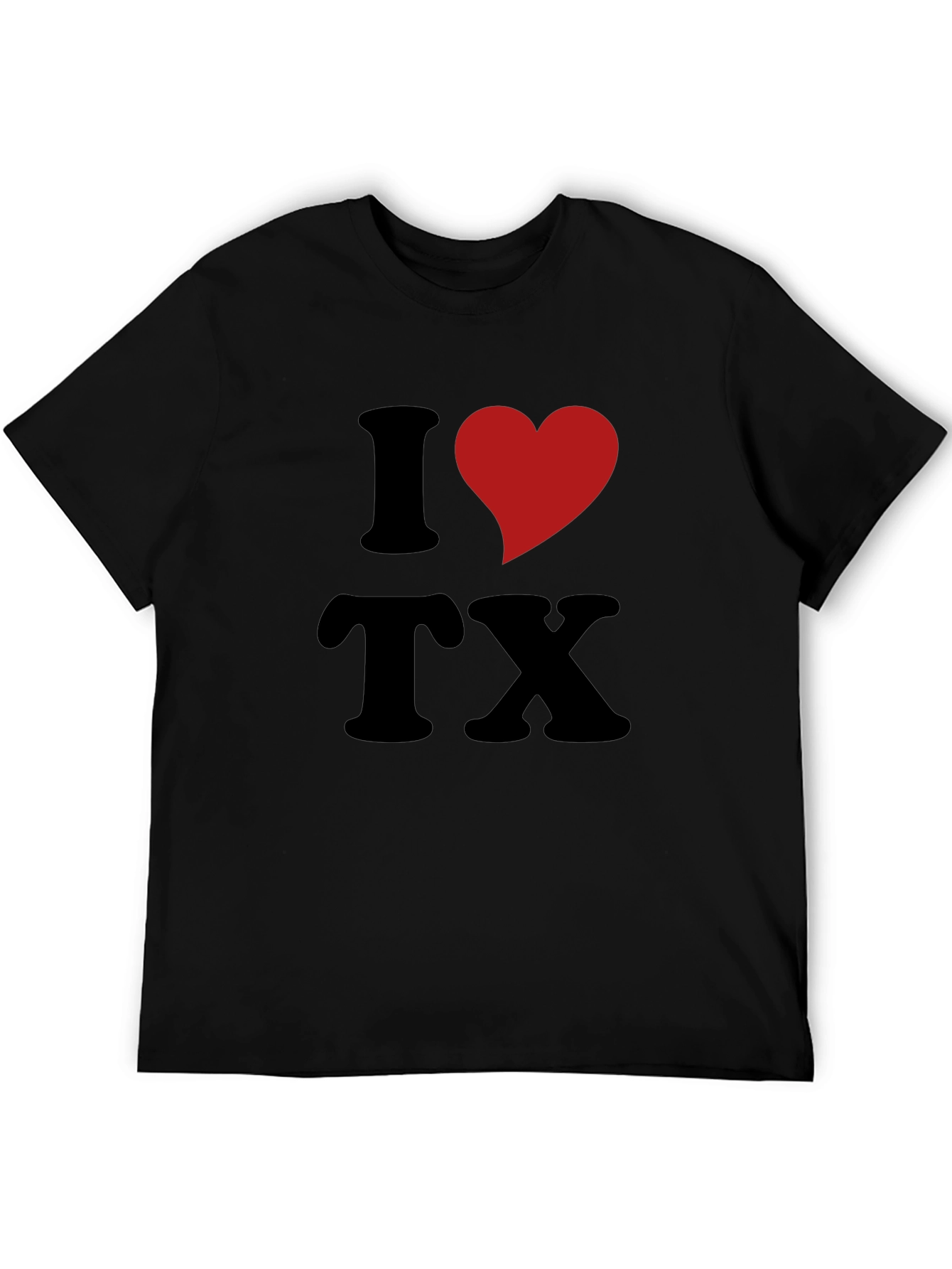I Heart TX Graphic T-Shirt - Texas Pride!