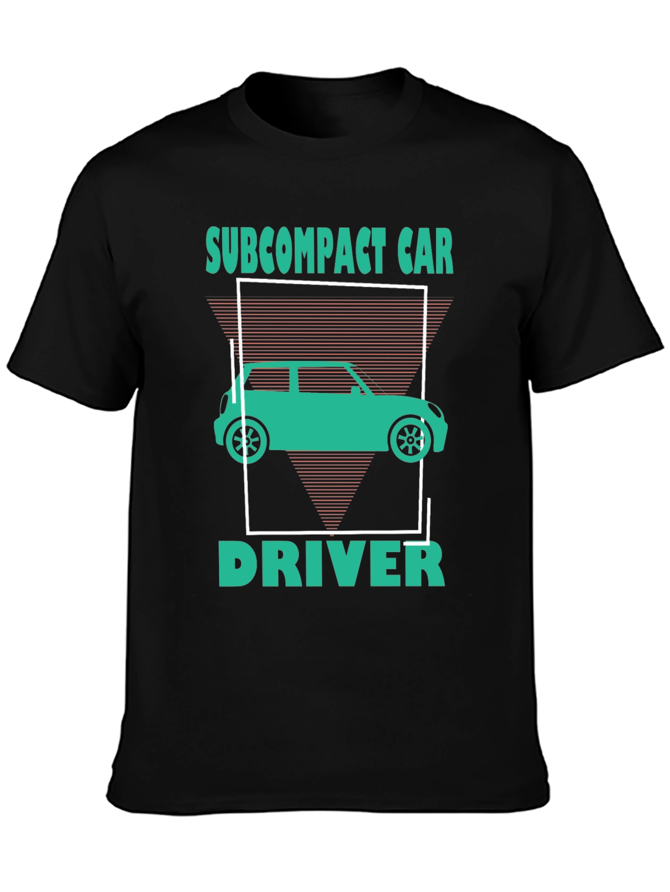 Subcompact Car Driver Graphic Tee