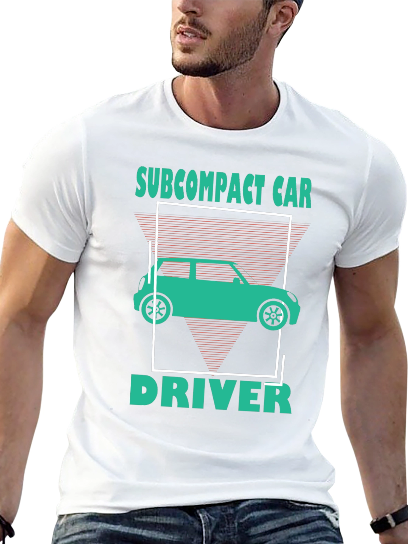 Subcompact Car Driver Graphic Tee