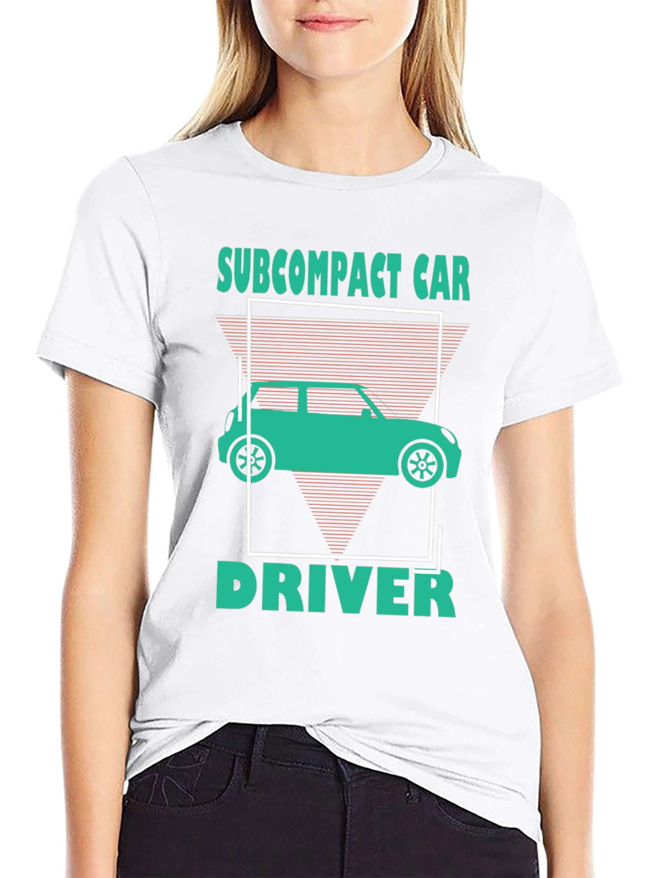 Subcompact Car Driver Graphic Tee