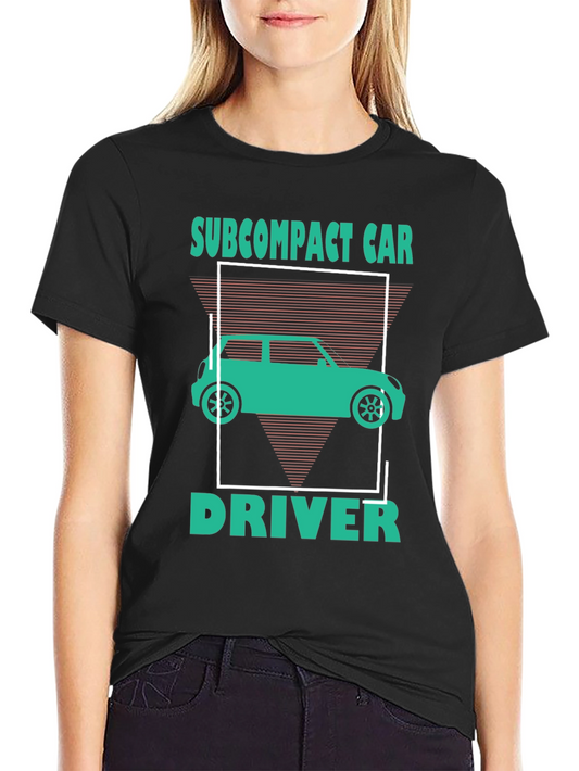 Subcompact Car Driver Graphic Tee