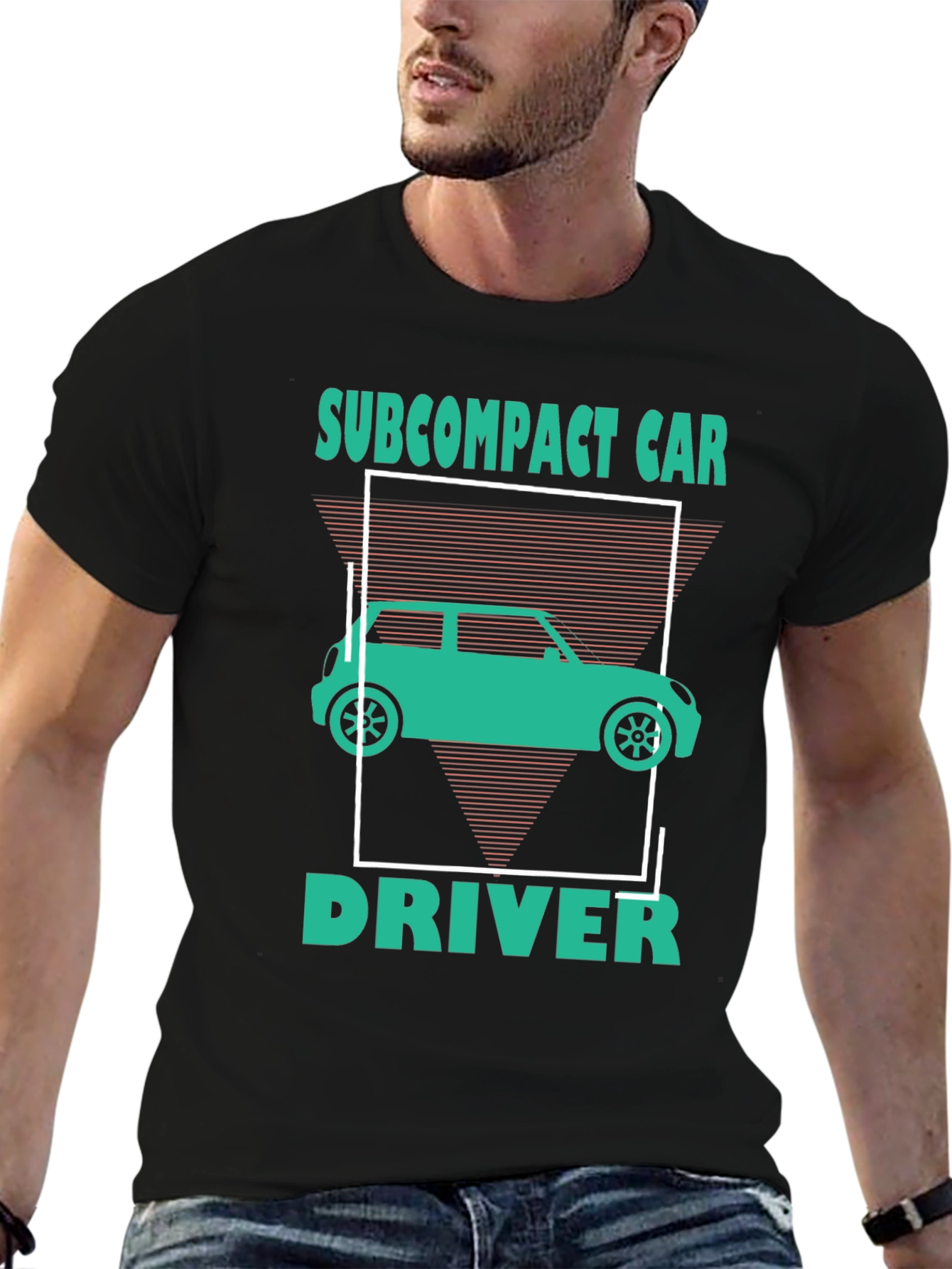 Subcompact Car Driver Graphic Tee