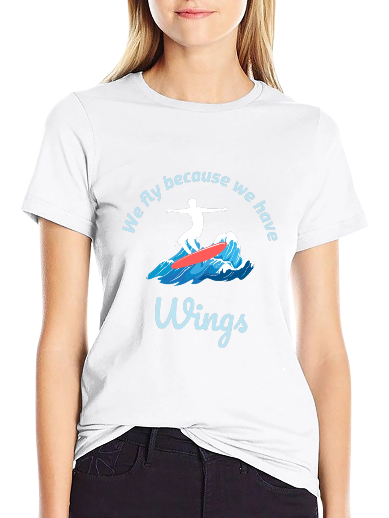 Winged Surfer T-Shirt