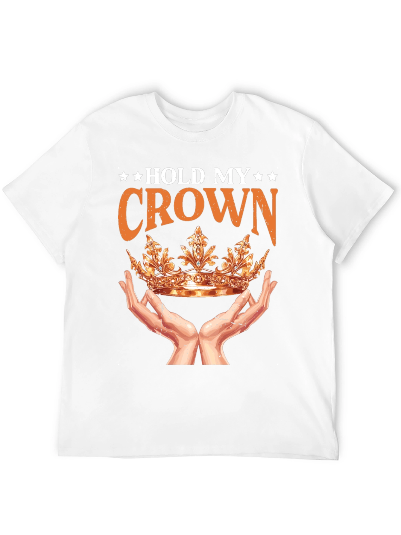 Hold My Crown Graphic Tee - Stylish Unisex Design