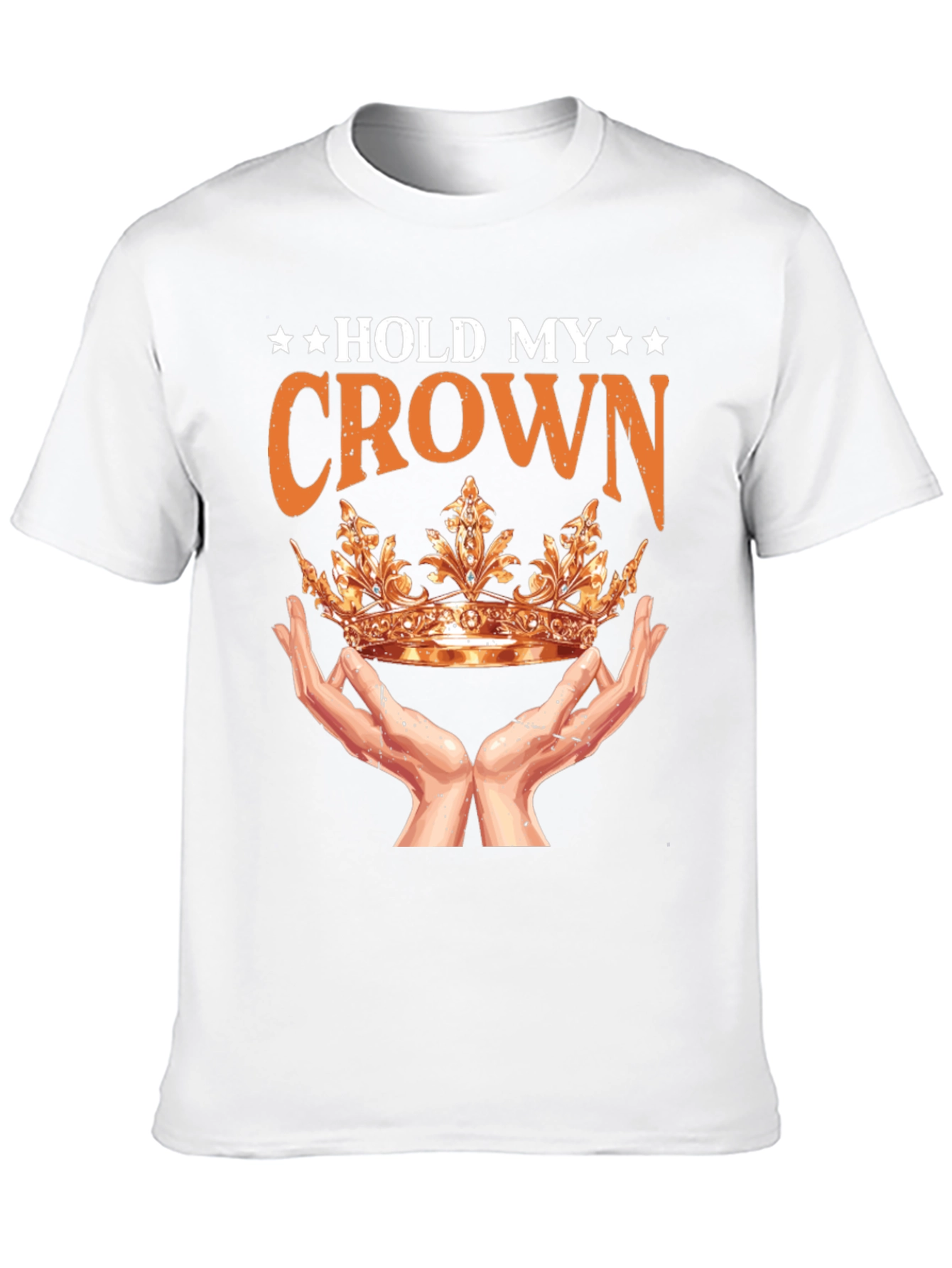 Hold My Crown Graphic Tee - Stylish Unisex Design